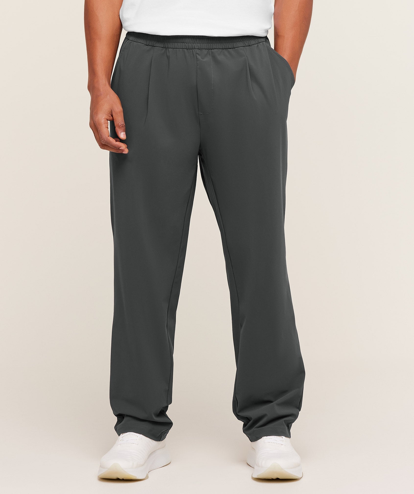 Gymshark Tailored Track Pants - Asphalt Grey