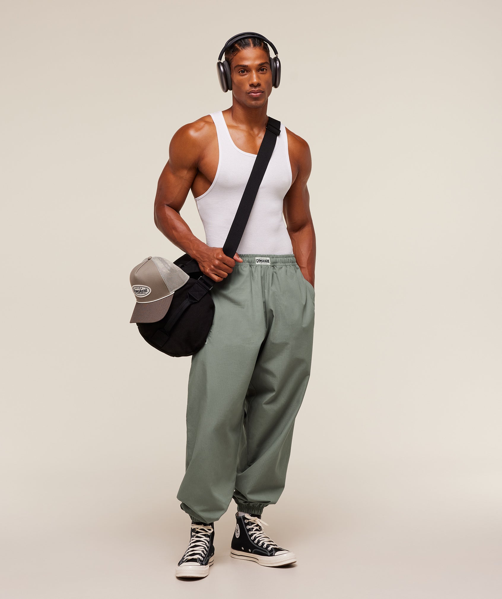 Gymshark Pumper Pants - Unit Green