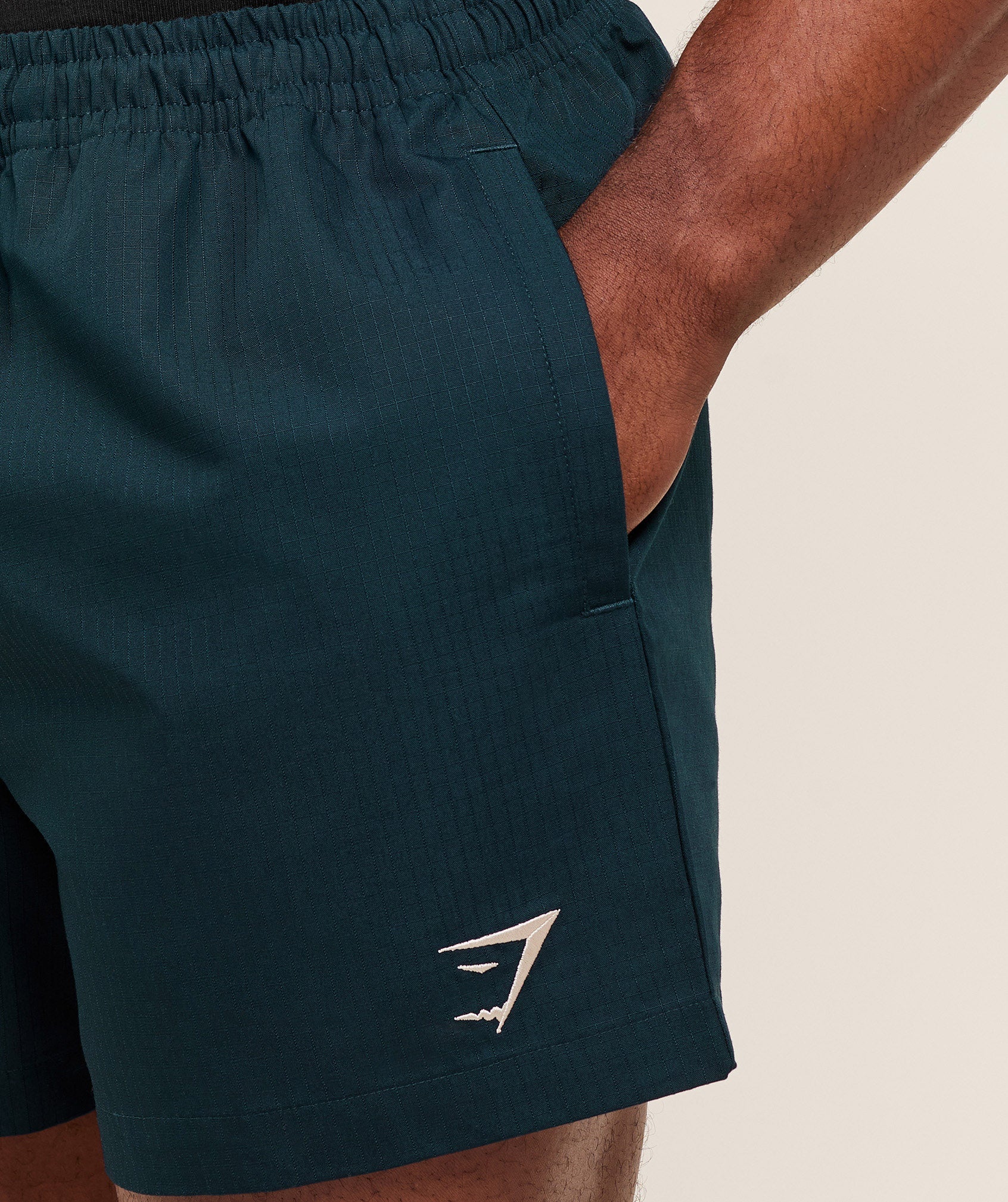 Gymshark Pumper Shorts 5" - Deep Petrol Blue