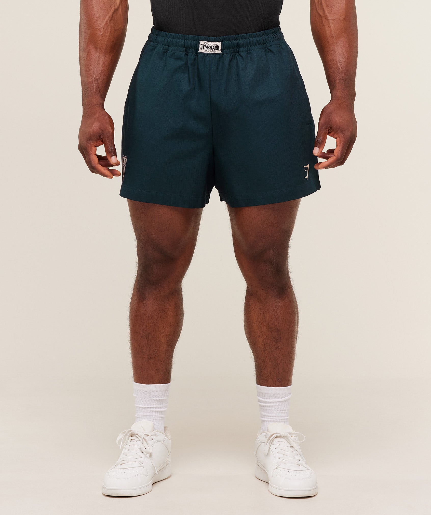 Gymshark Pumper Shorts 5" - Deep Petrol Blue