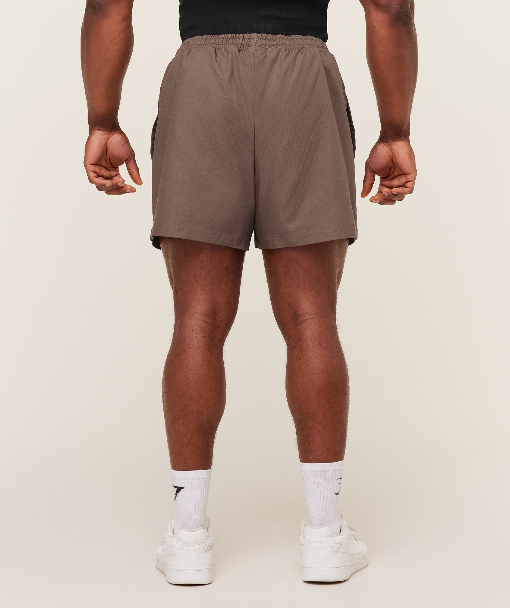 Gymshark Pumper Shorts 5" - Soft Brown