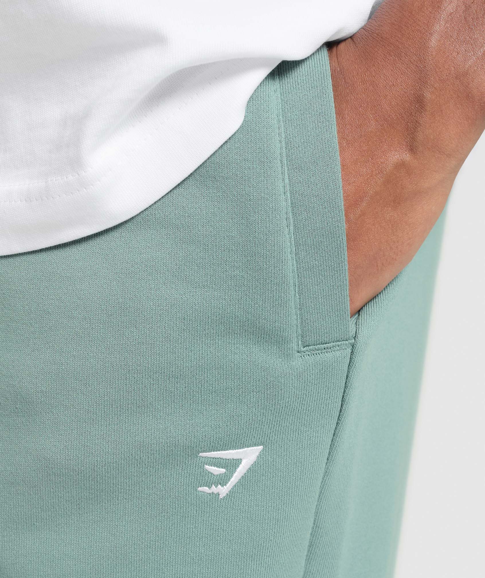 Gymshark Rest Day Essentials Straight Leg Joggers - Celeste Blue