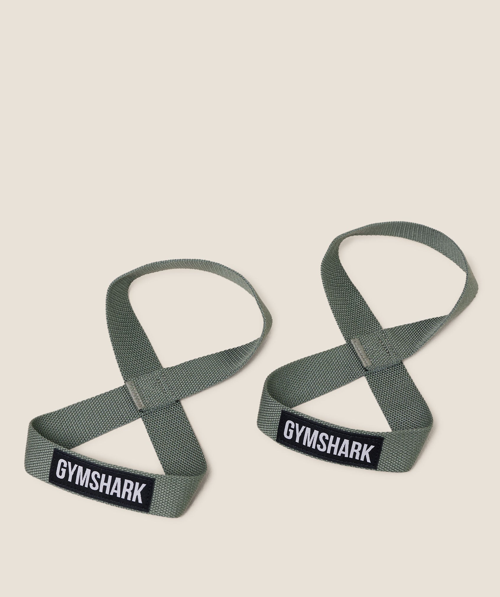 Gymshark Figure 8 Lifting Straps - Unit Green