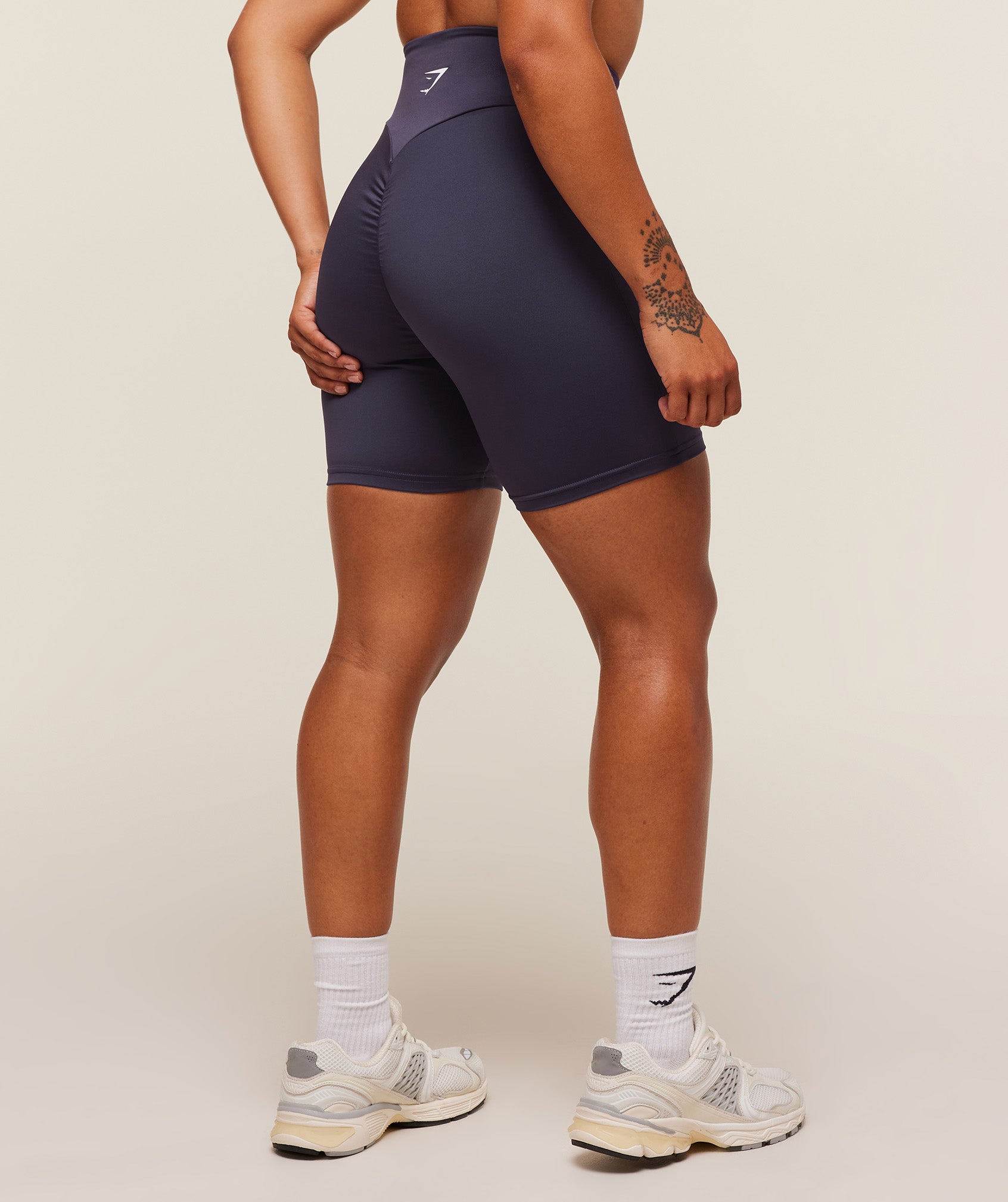 Gymshark Power Original Tight Shorts - Midnight Purple