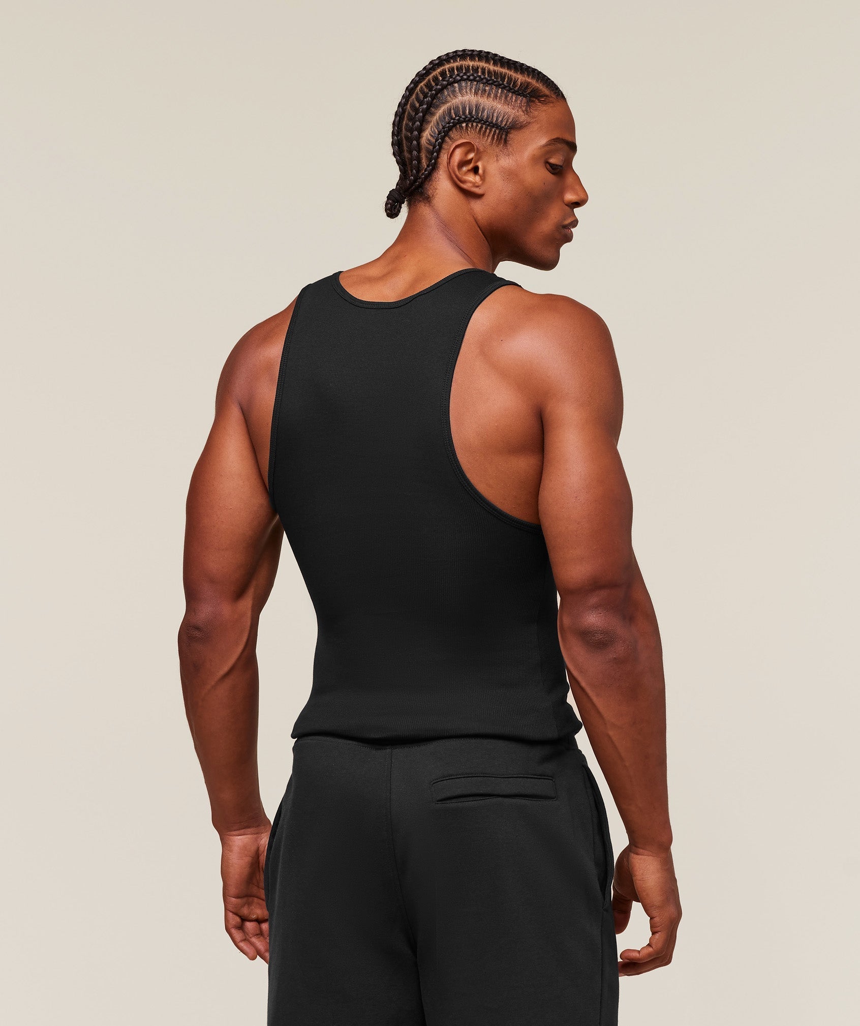 Gymshark Ribbed Tank 3 Pack - Black