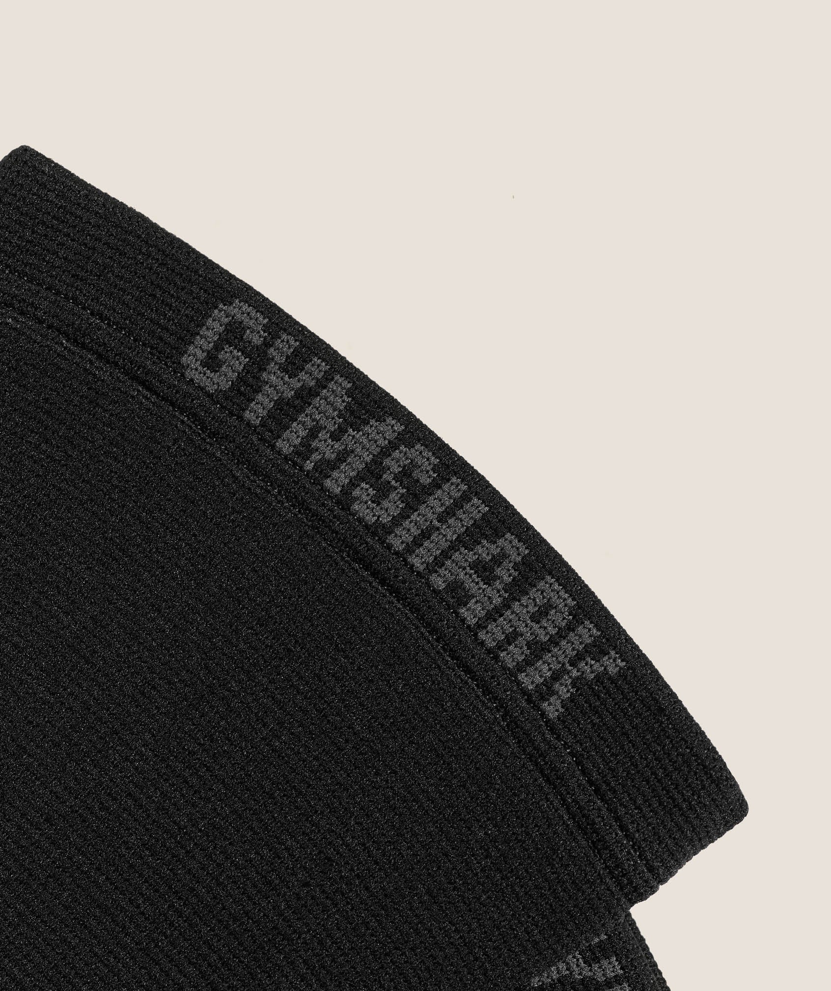 Gymshark Onyx Seamless Knee Sleeves - Black/Pitch Grey