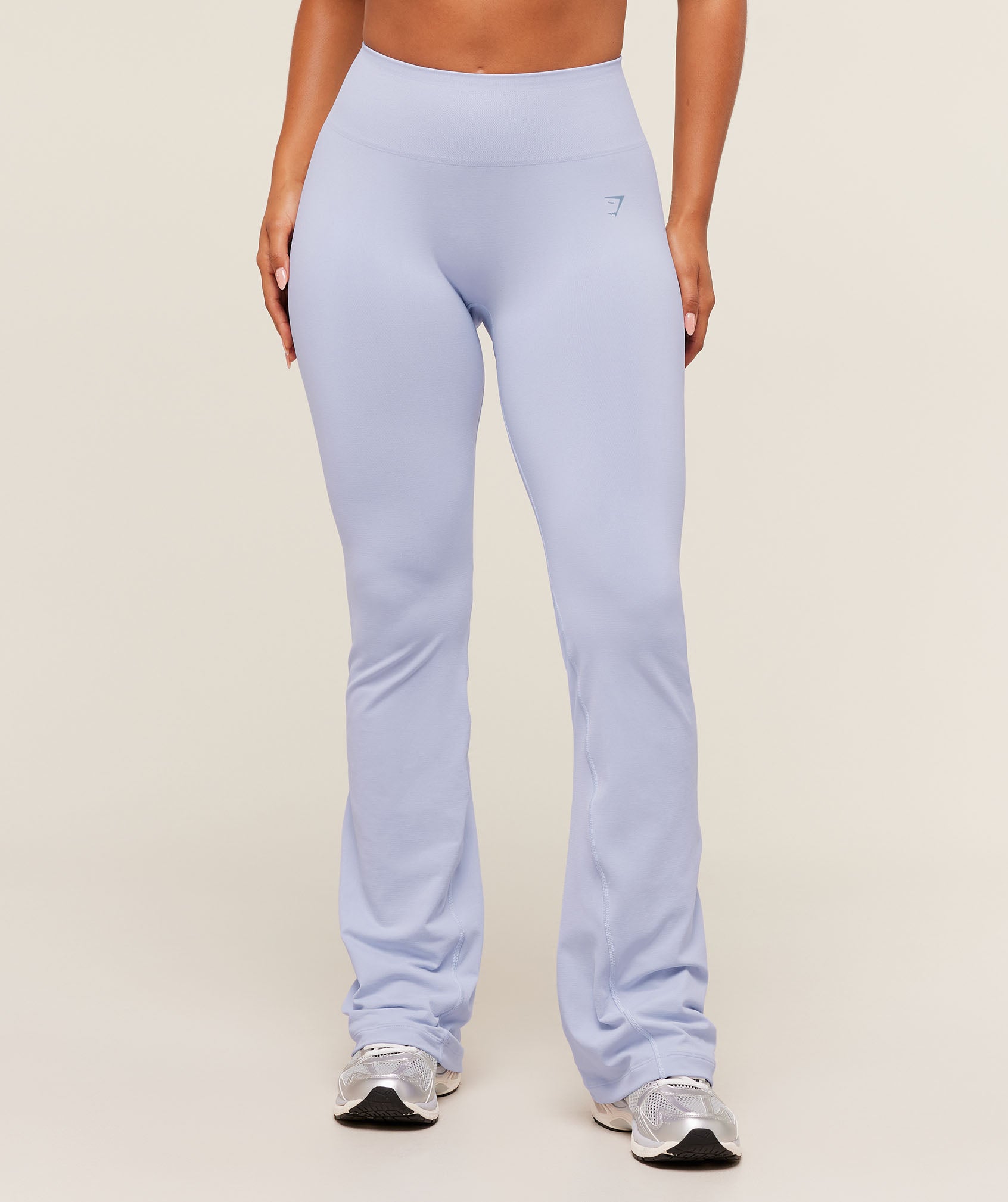 Gymshark Soft Sculpt Flared Leggings - Peri Blue