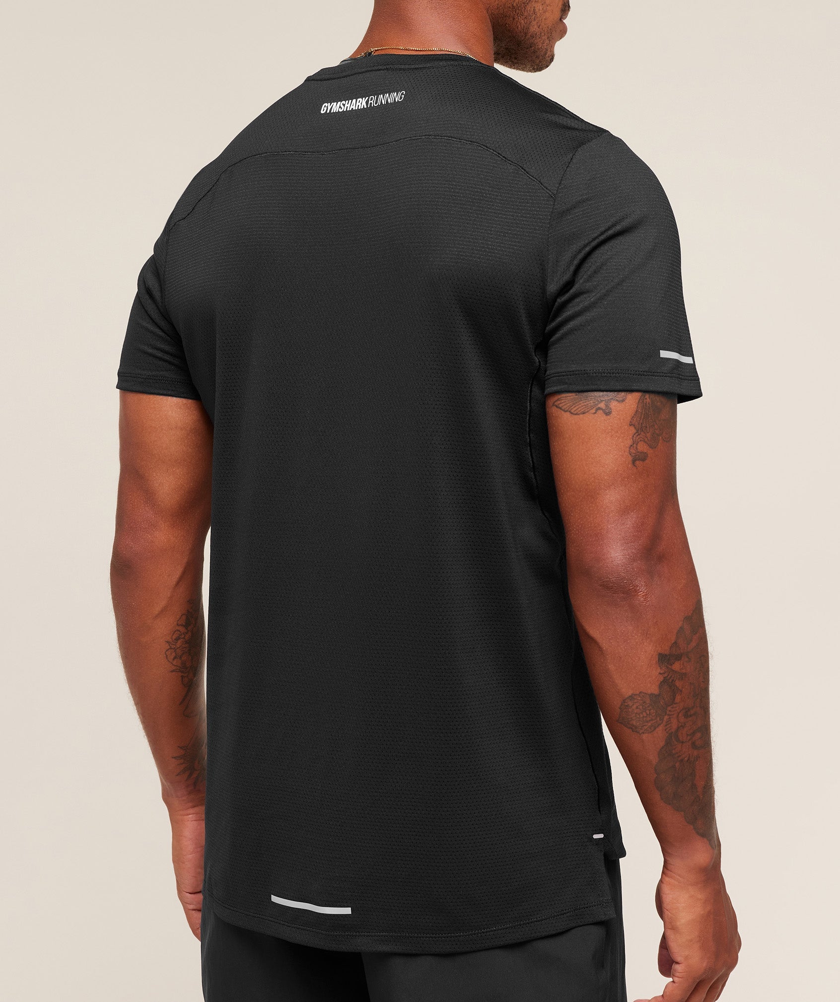 Gymshark Running T-Shirt - Black
