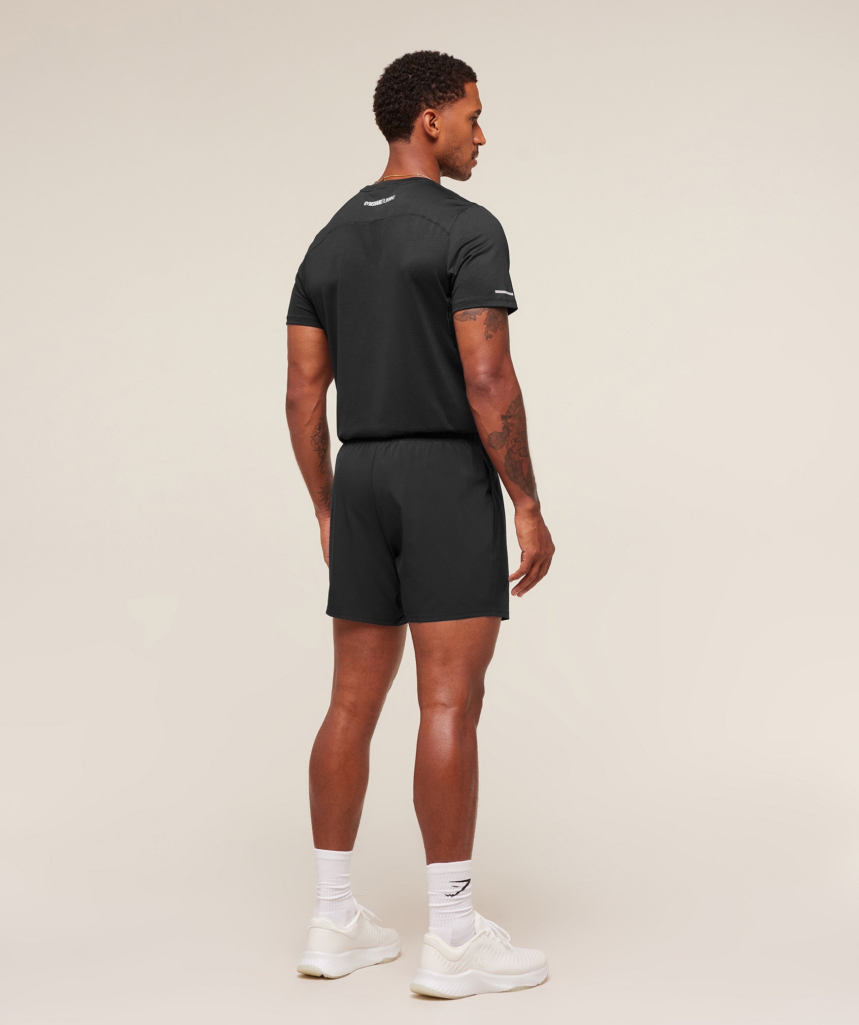 Gymshark Running T-Shirt - Black