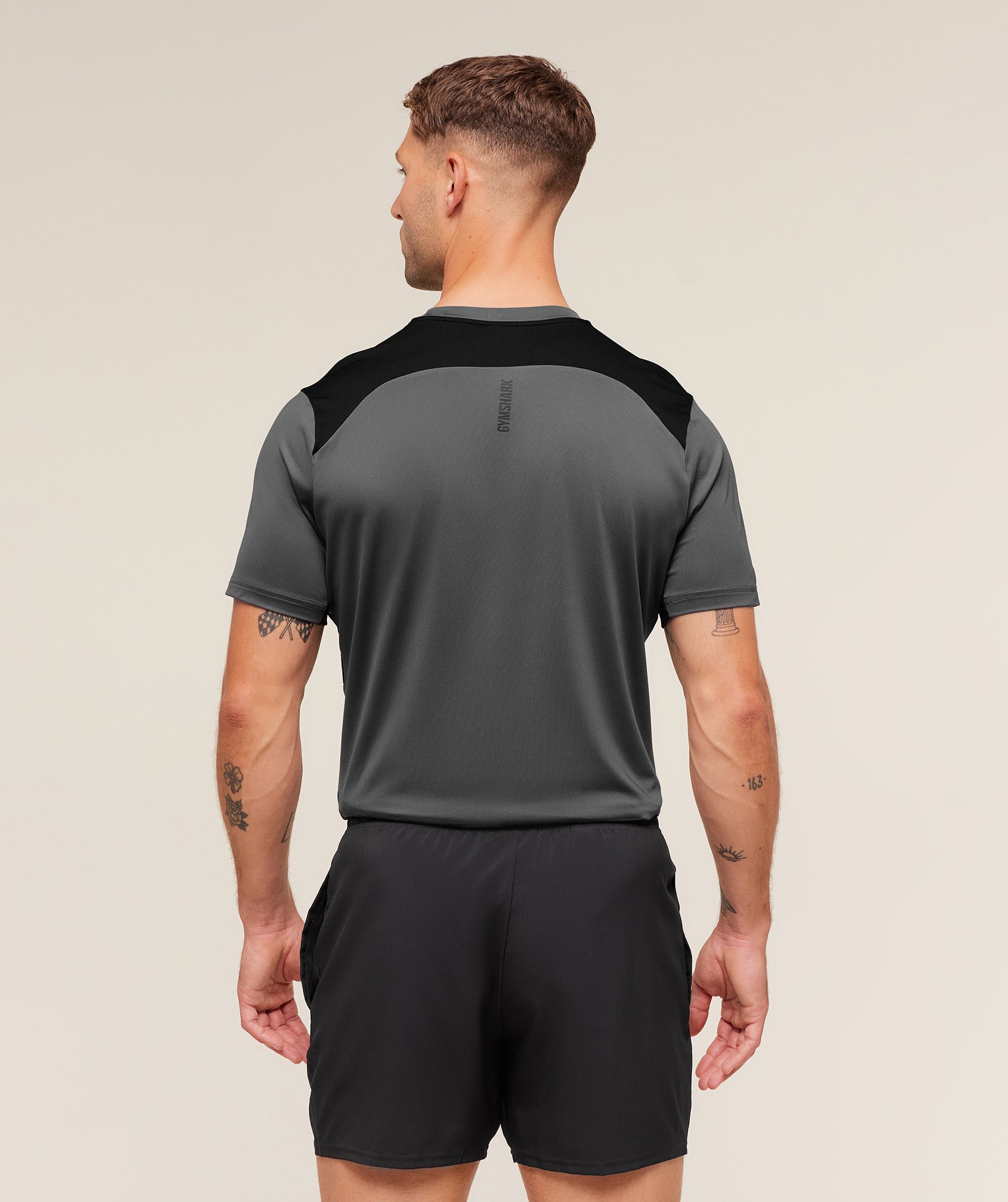 Gymshark Sport T-Shirt - Dark Grey/Black