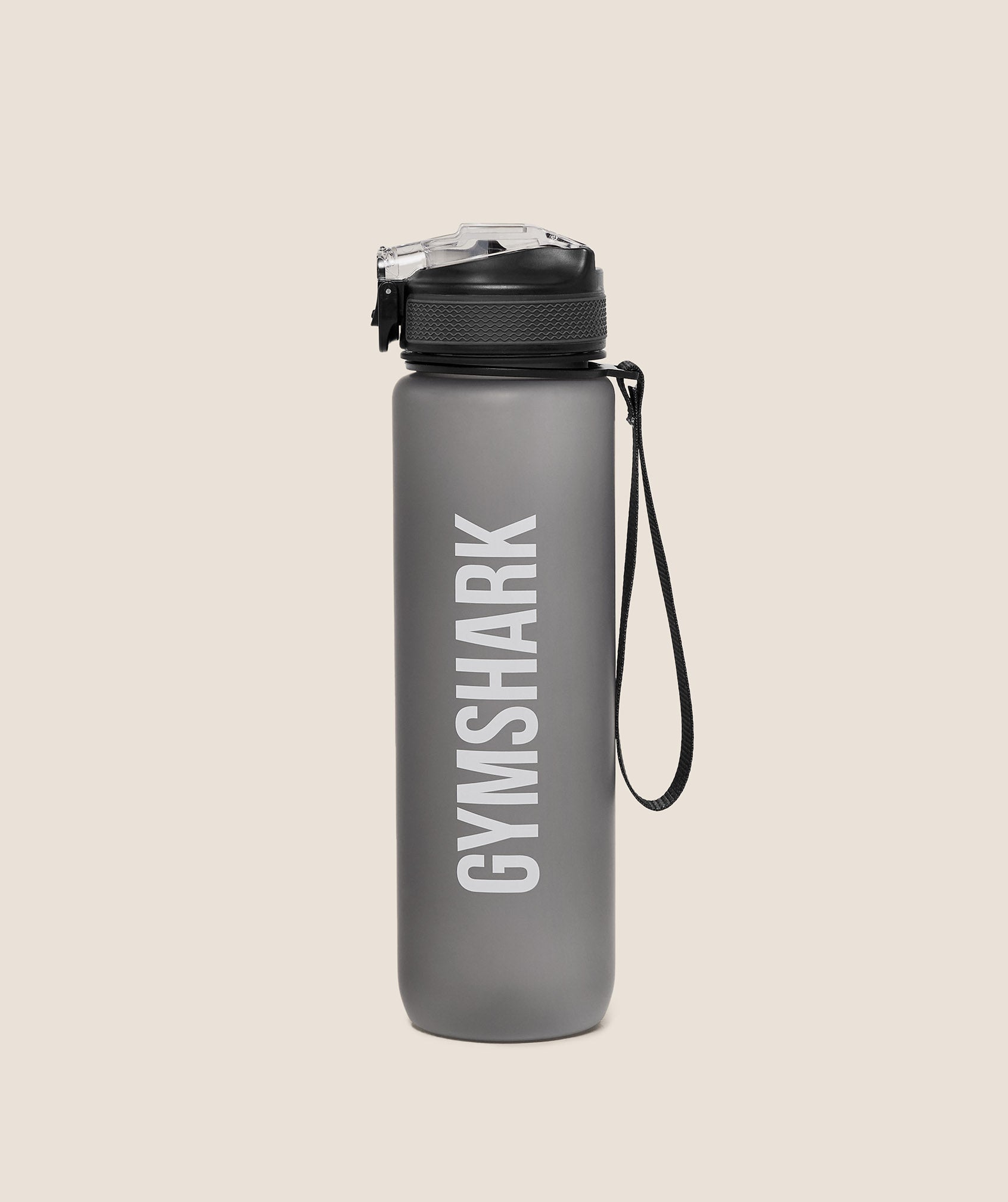 Gymshark Sports Bottle With Straw - GS Black