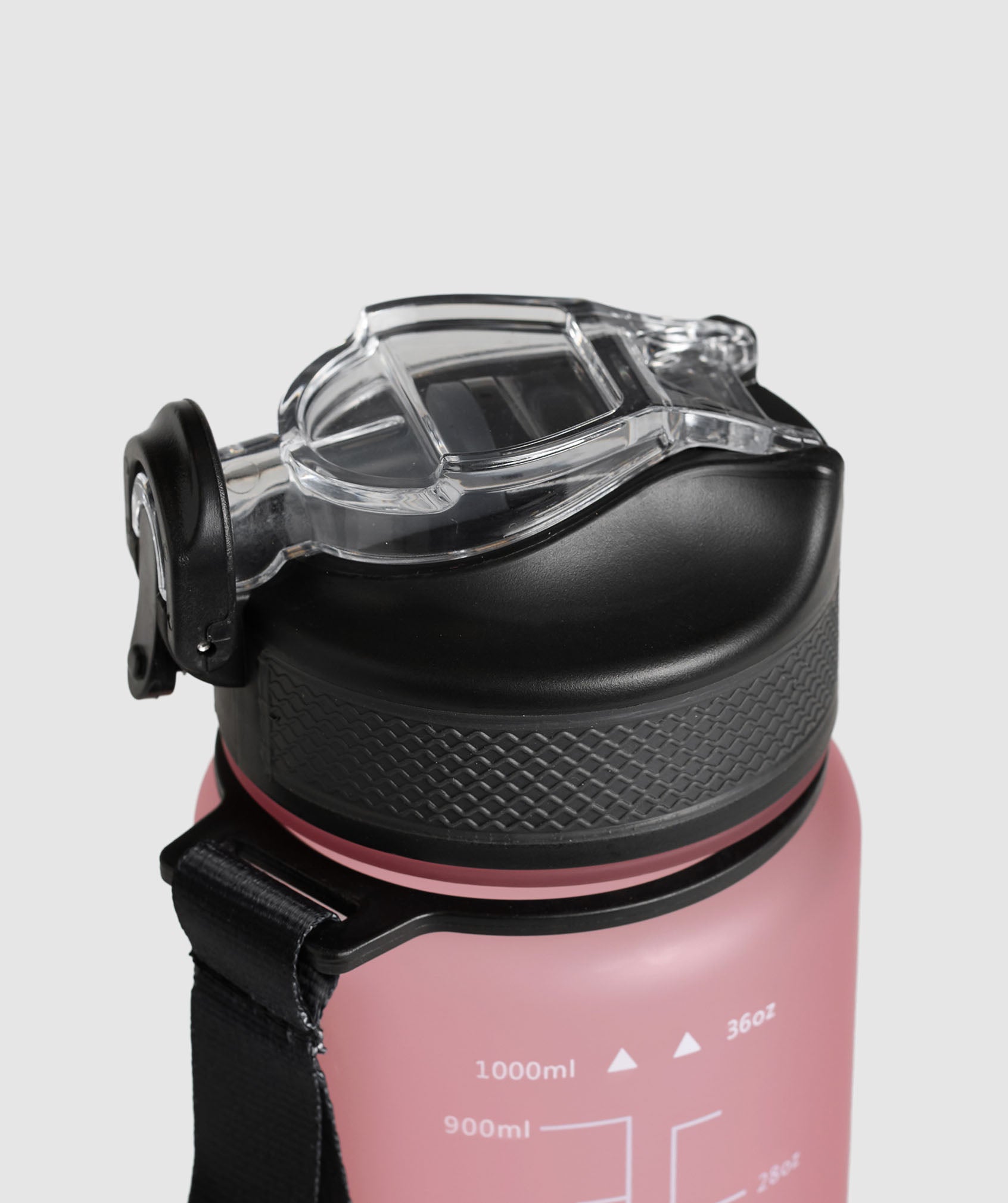 Gymshark Sports Bottle with Straw Lid - Sunset Pink