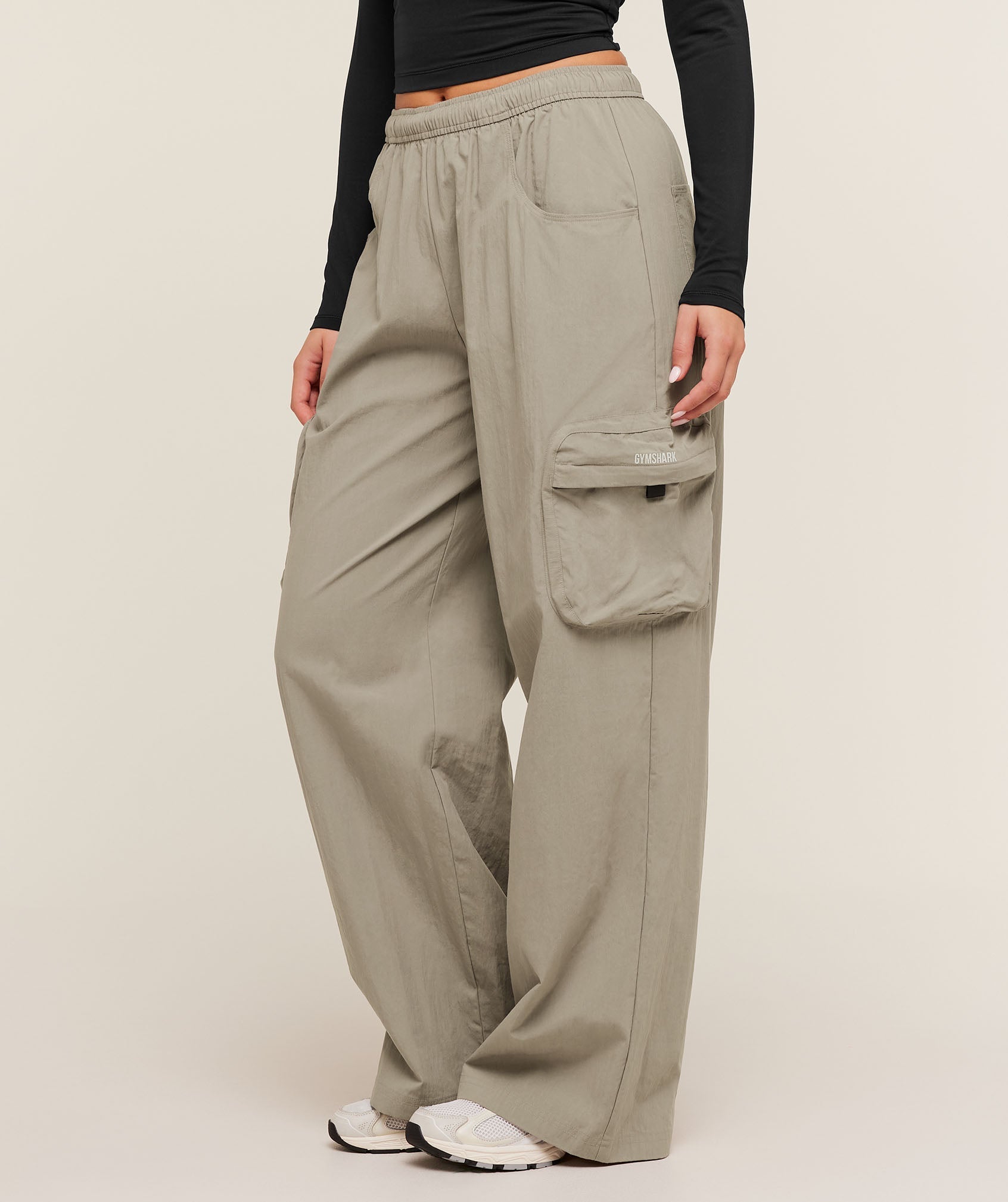 Gymshark Cargo Pant - Linen Brown