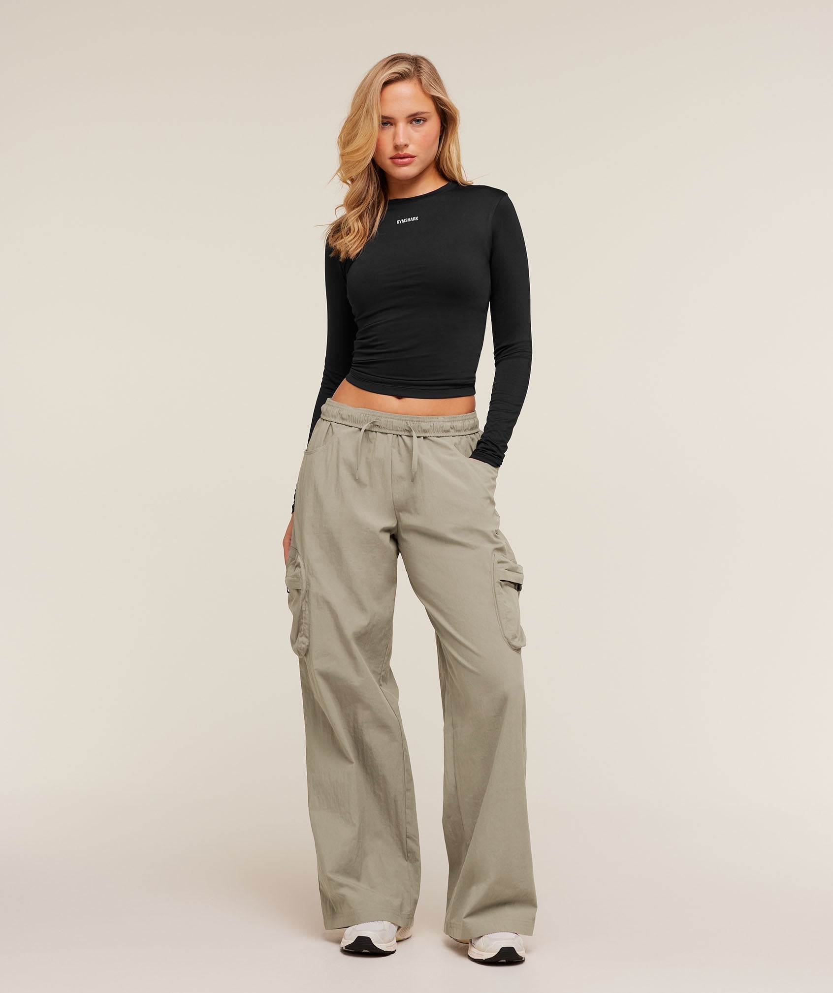 Gymshark Cargo Pant - Linen Brown