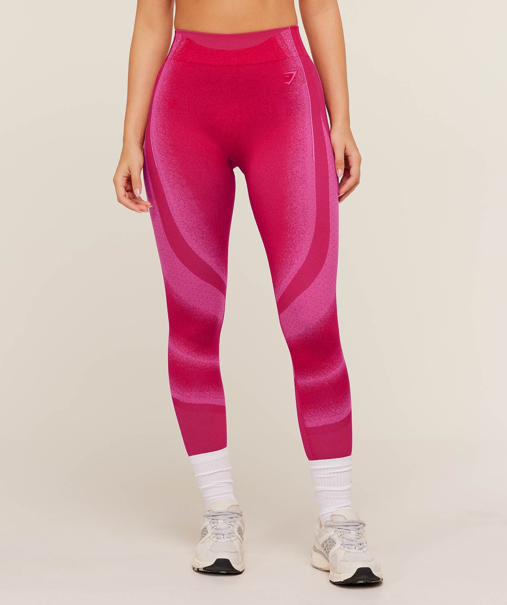 Gymshark Charge Seamless Leggings - GS Build Pink/GS Fetch Pink