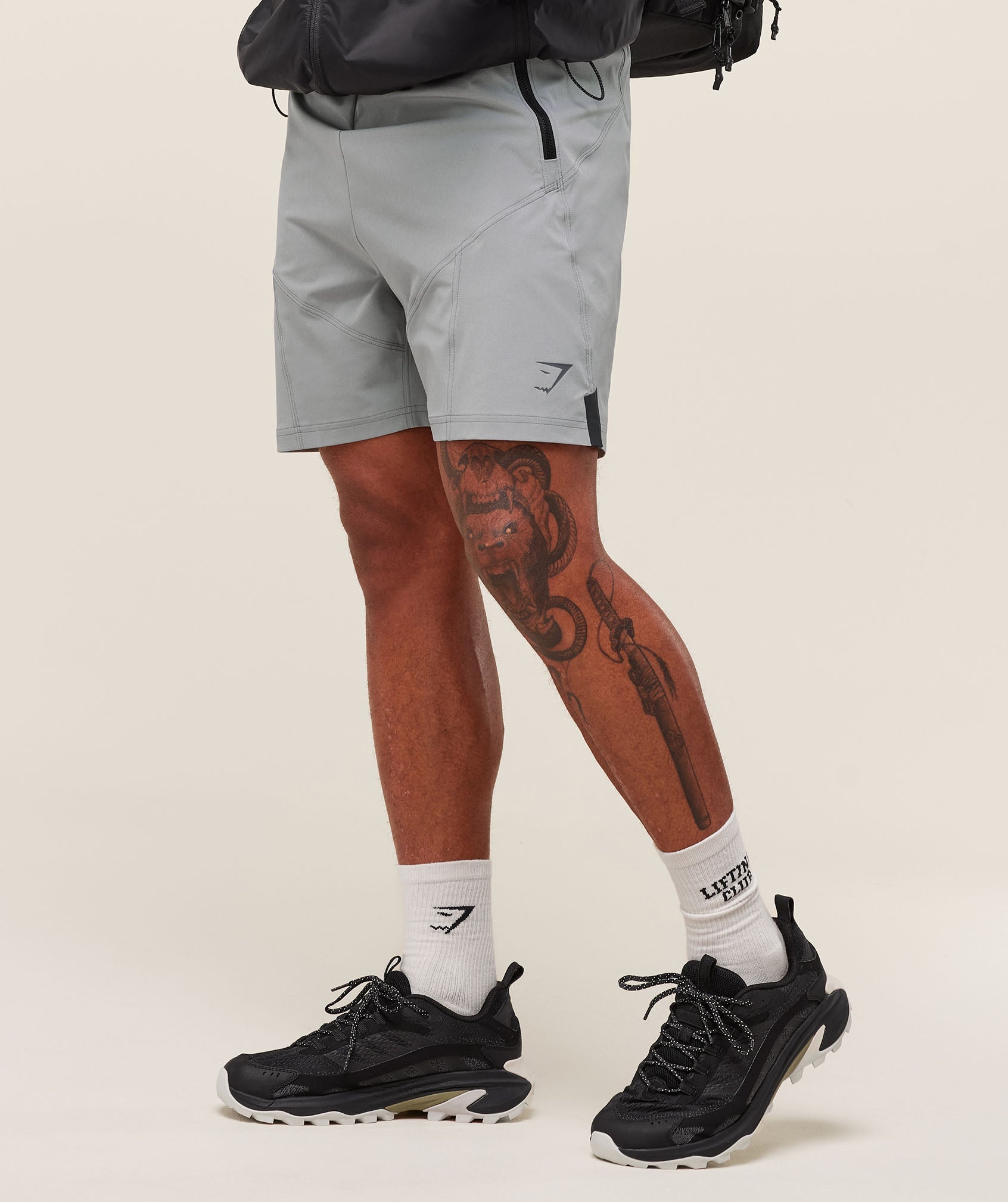 Gymshark Tactical 6" Short - Smokey Grey