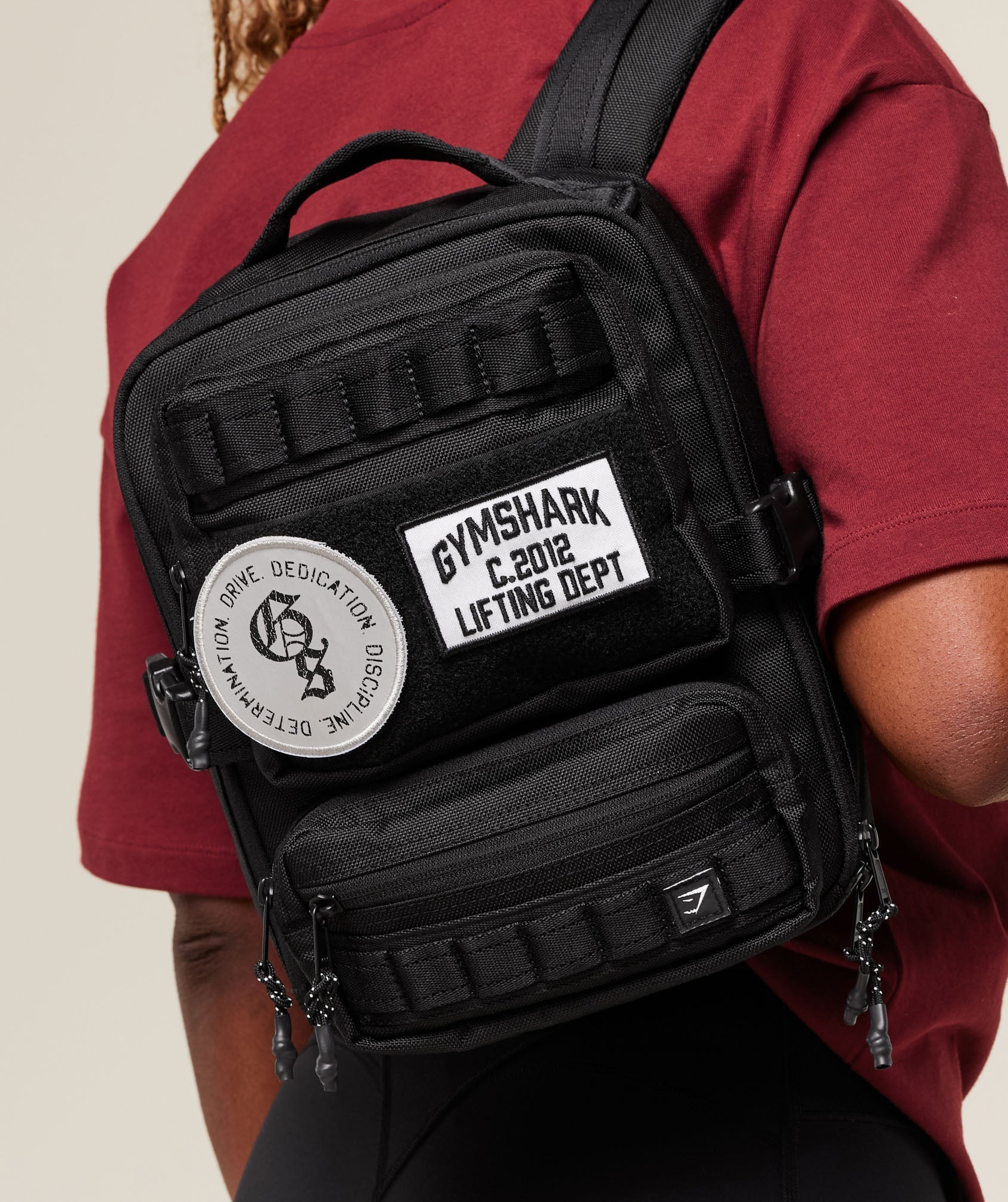 Gymshark Mini Tactical Backpack - Black