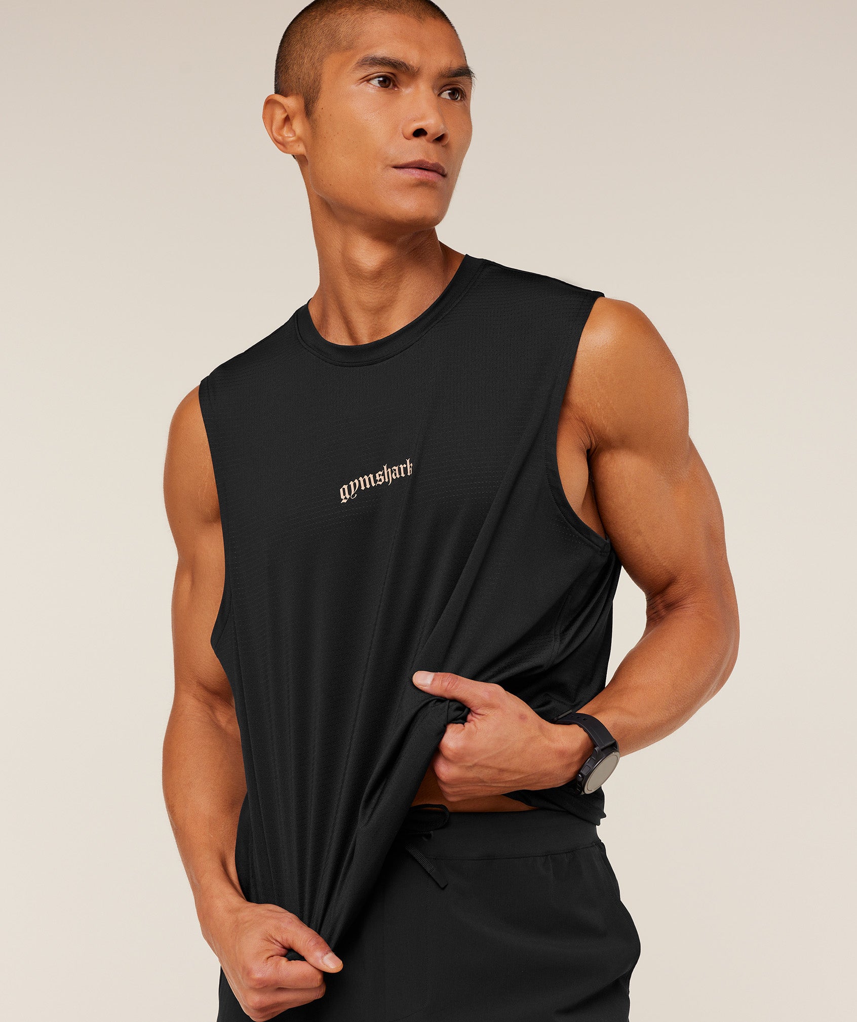 Gymshark Tactical Tank - Black