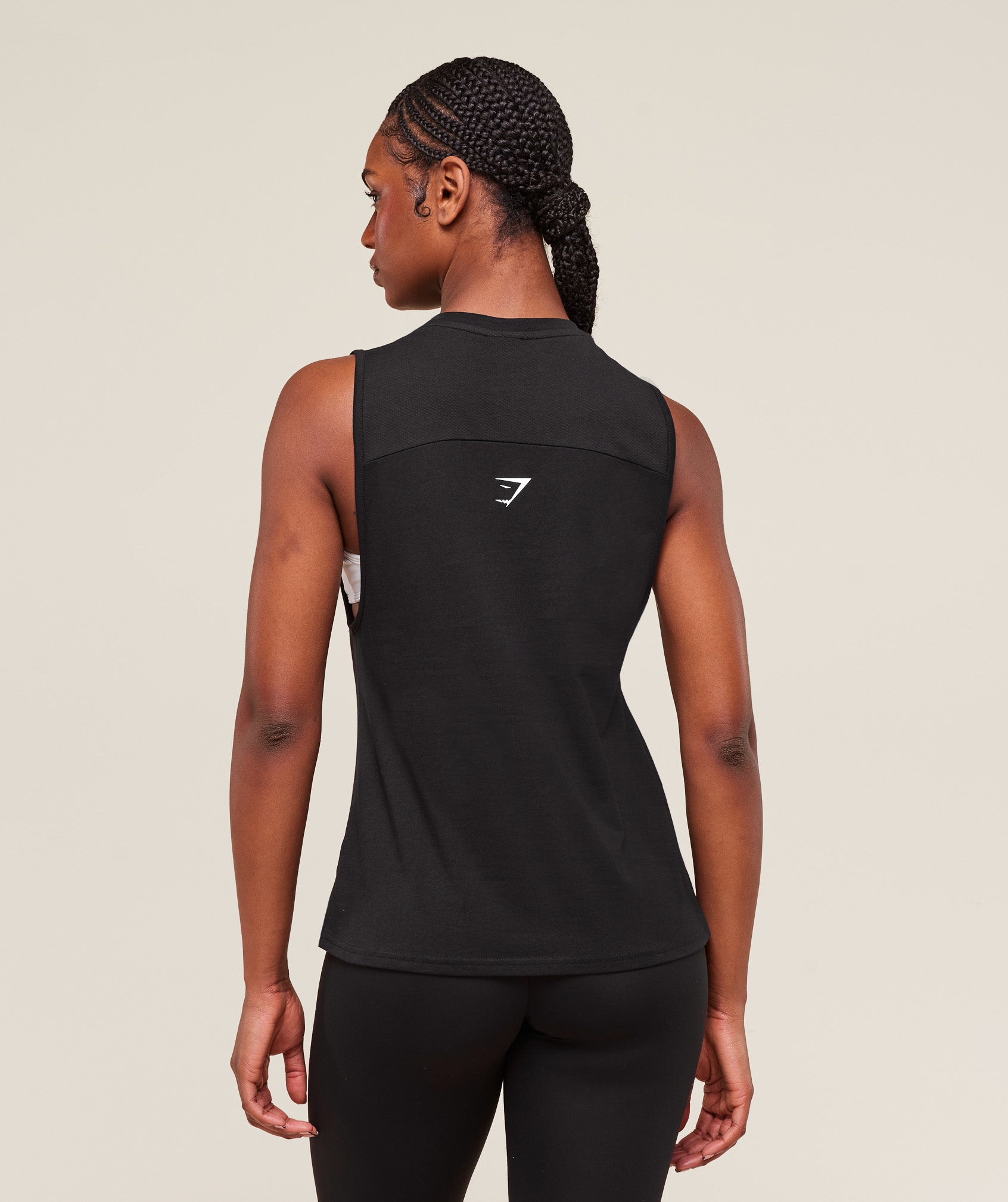 Gymshark Trace Graphic Tank - Black