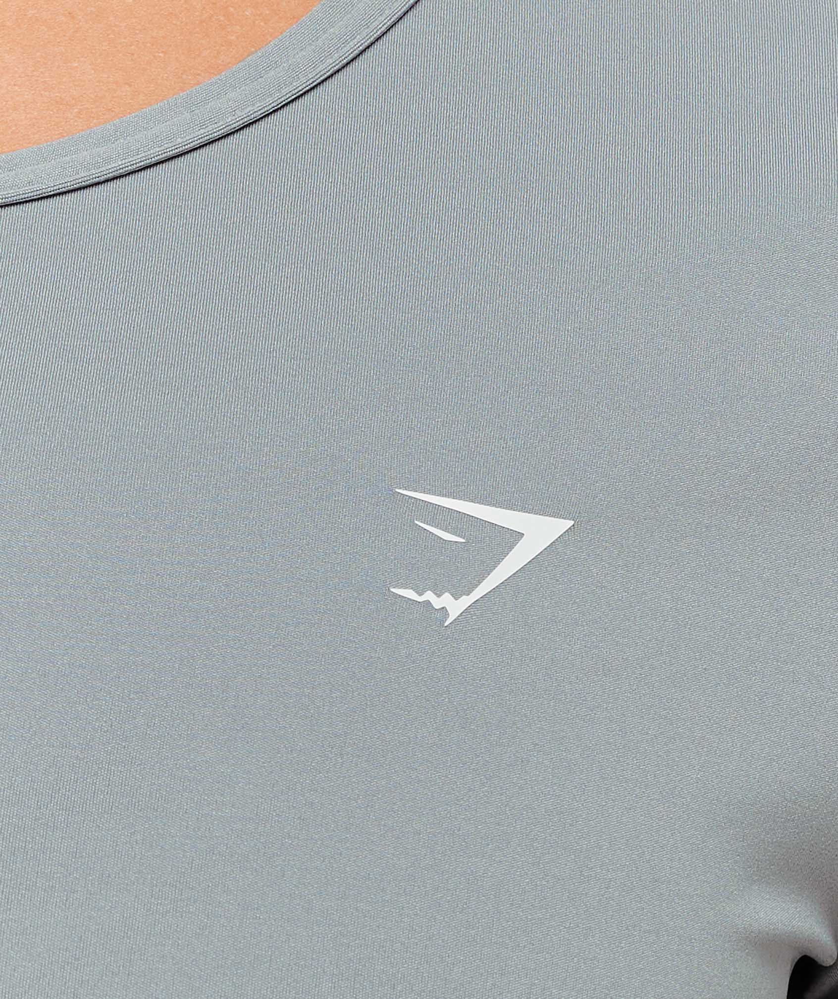 Gymshark Training Baby Tee - Denim Grey