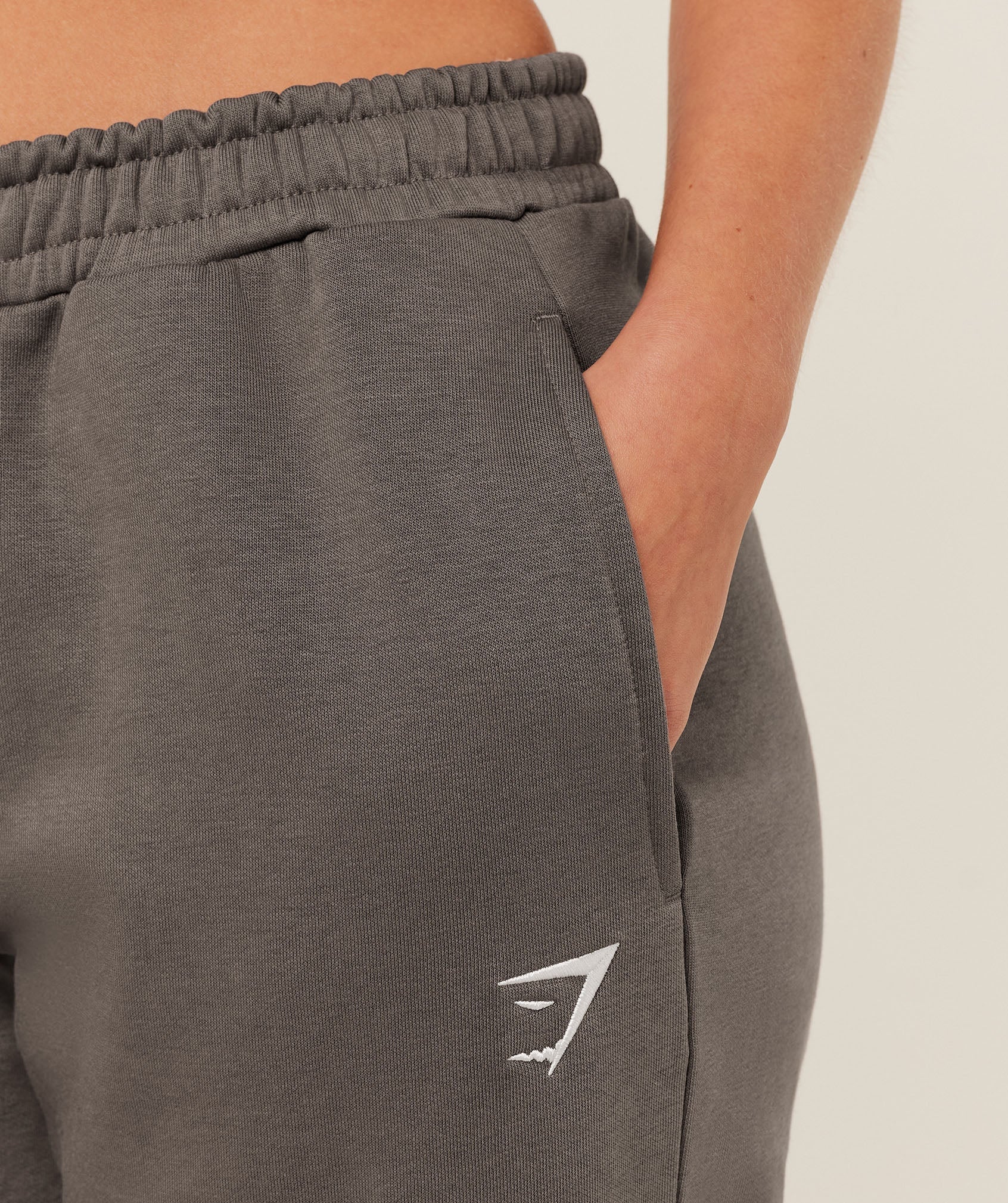 Gymshark Training Fleece Joggers - Cool Brown