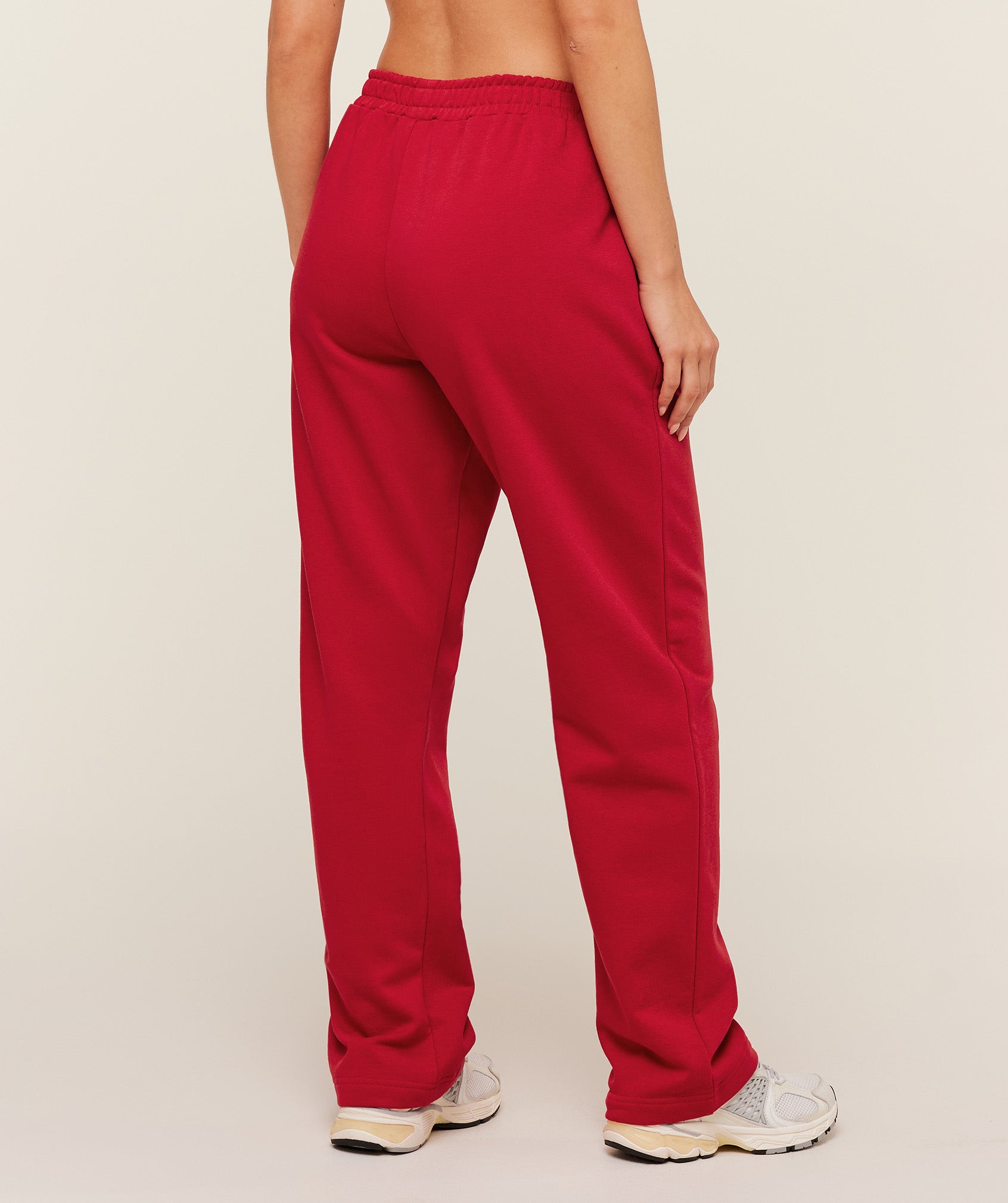Gymshark Training Fleece Straight Leg Jogger - Carmine Red