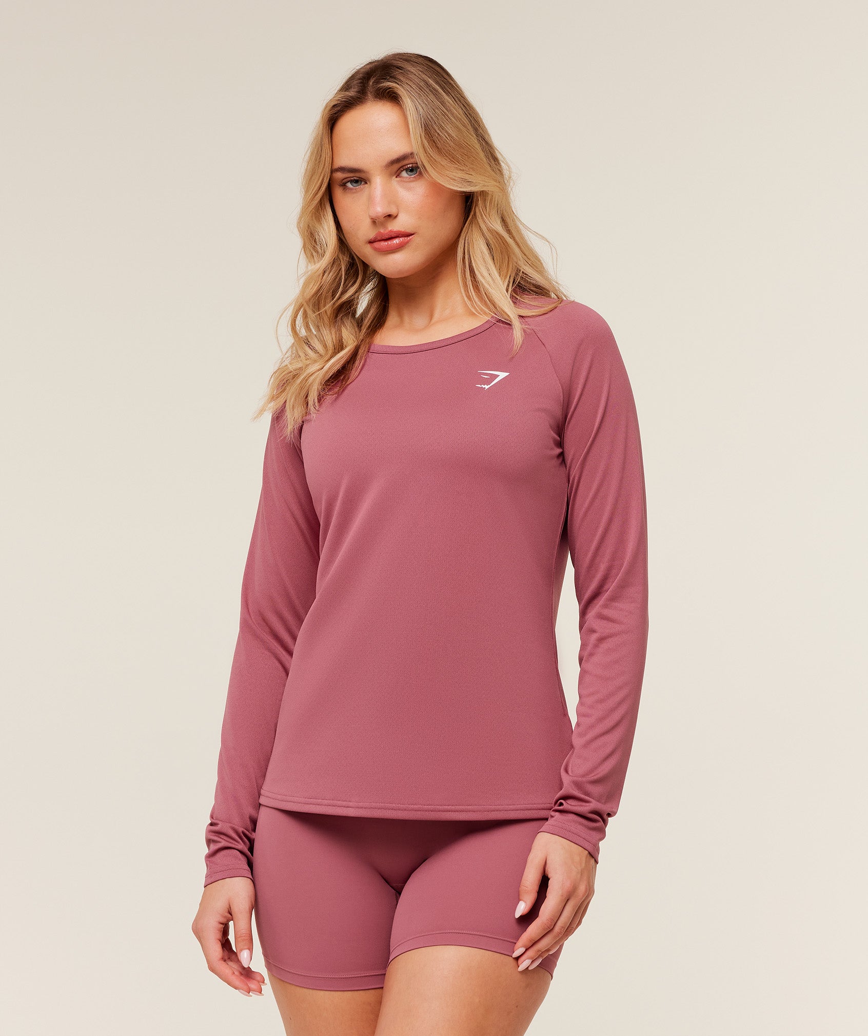 Gymshark Training Long Sleeve Top - Reset Pink