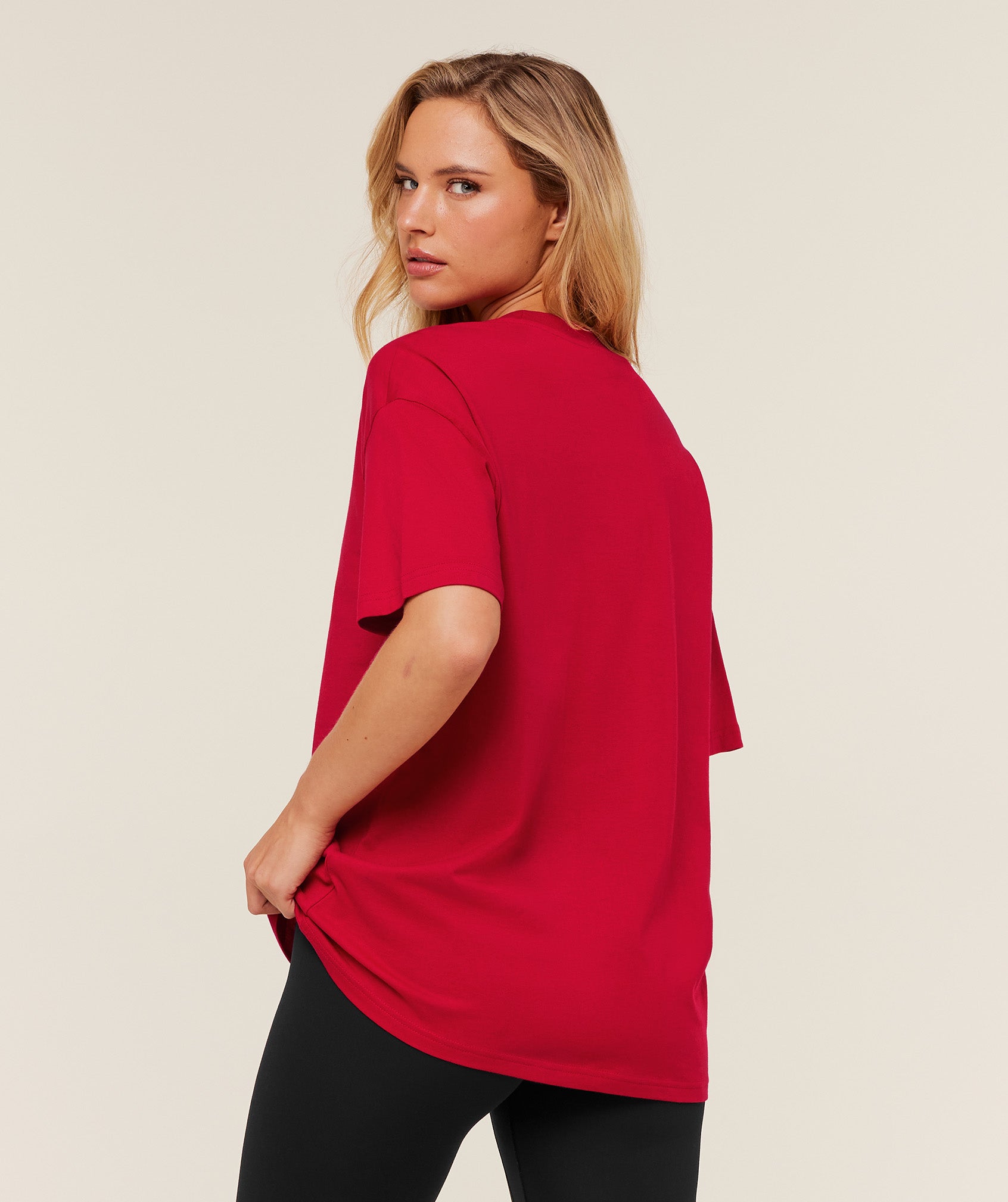 Gymshark Training Oversized T-Shirt - Carmine Red