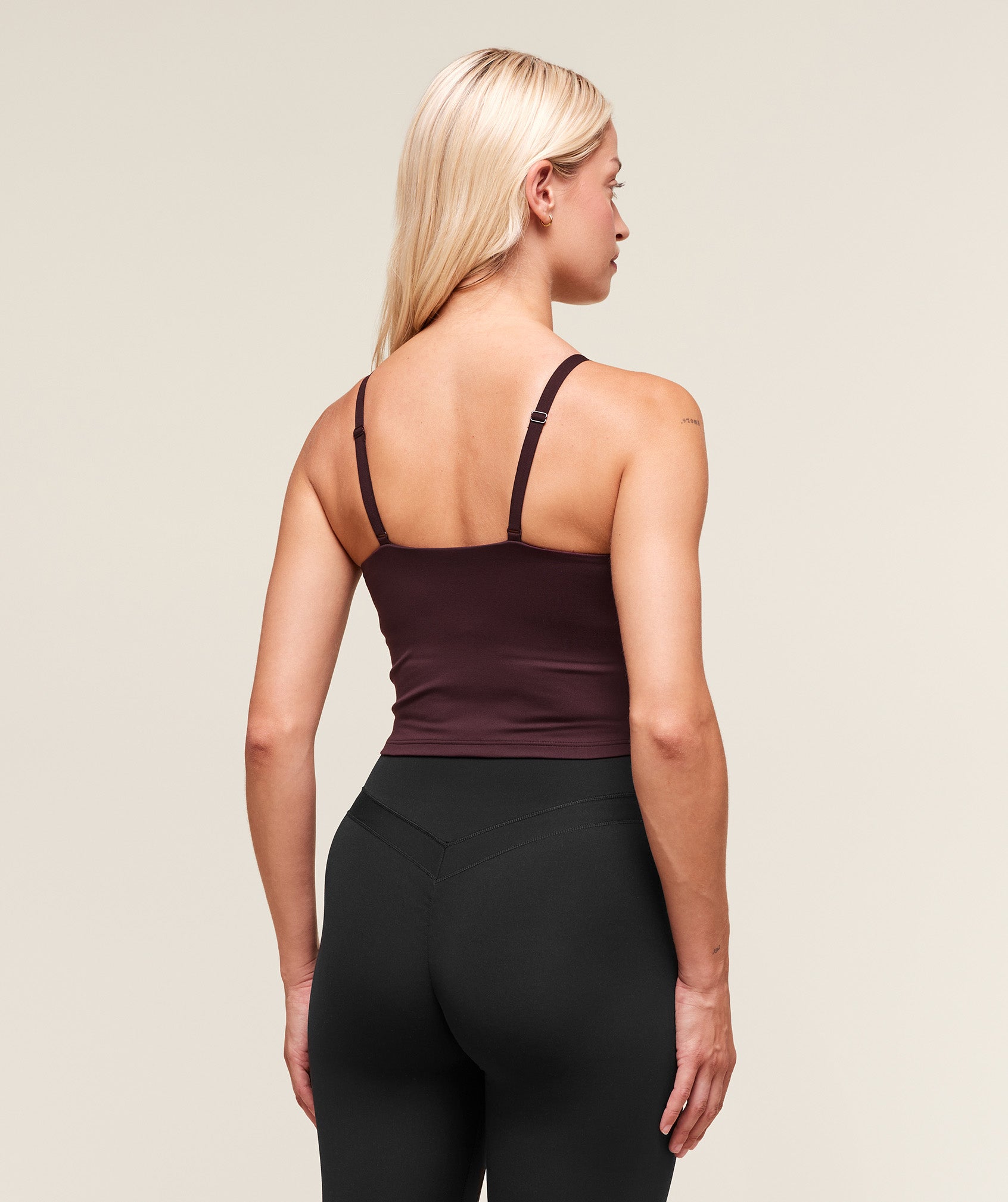 Gymshark Training Cami Tank With Shelf - Cherry Purple