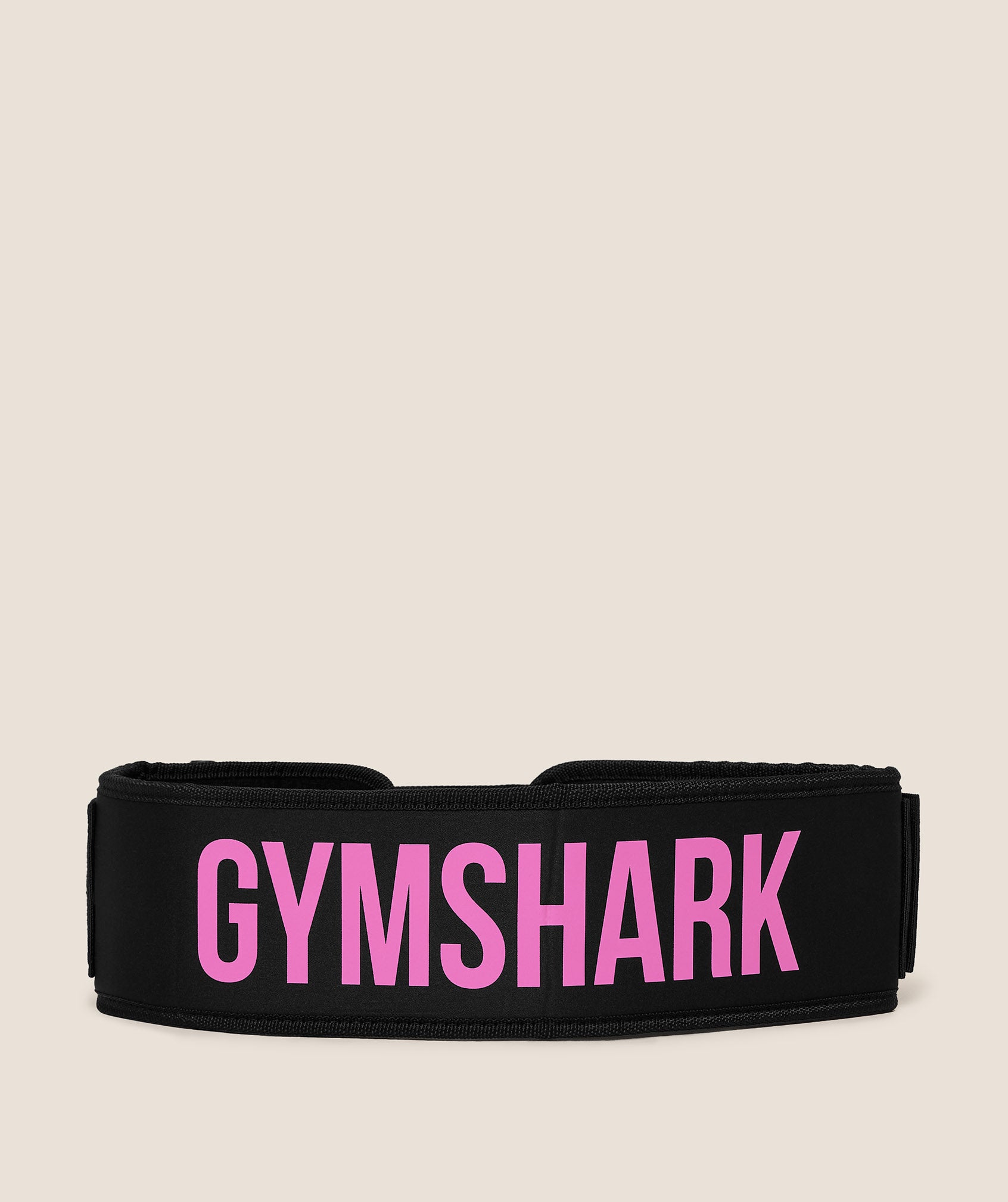 Gymshark Velcro Weightlifting Belt - GS Black/GS Focus Pink