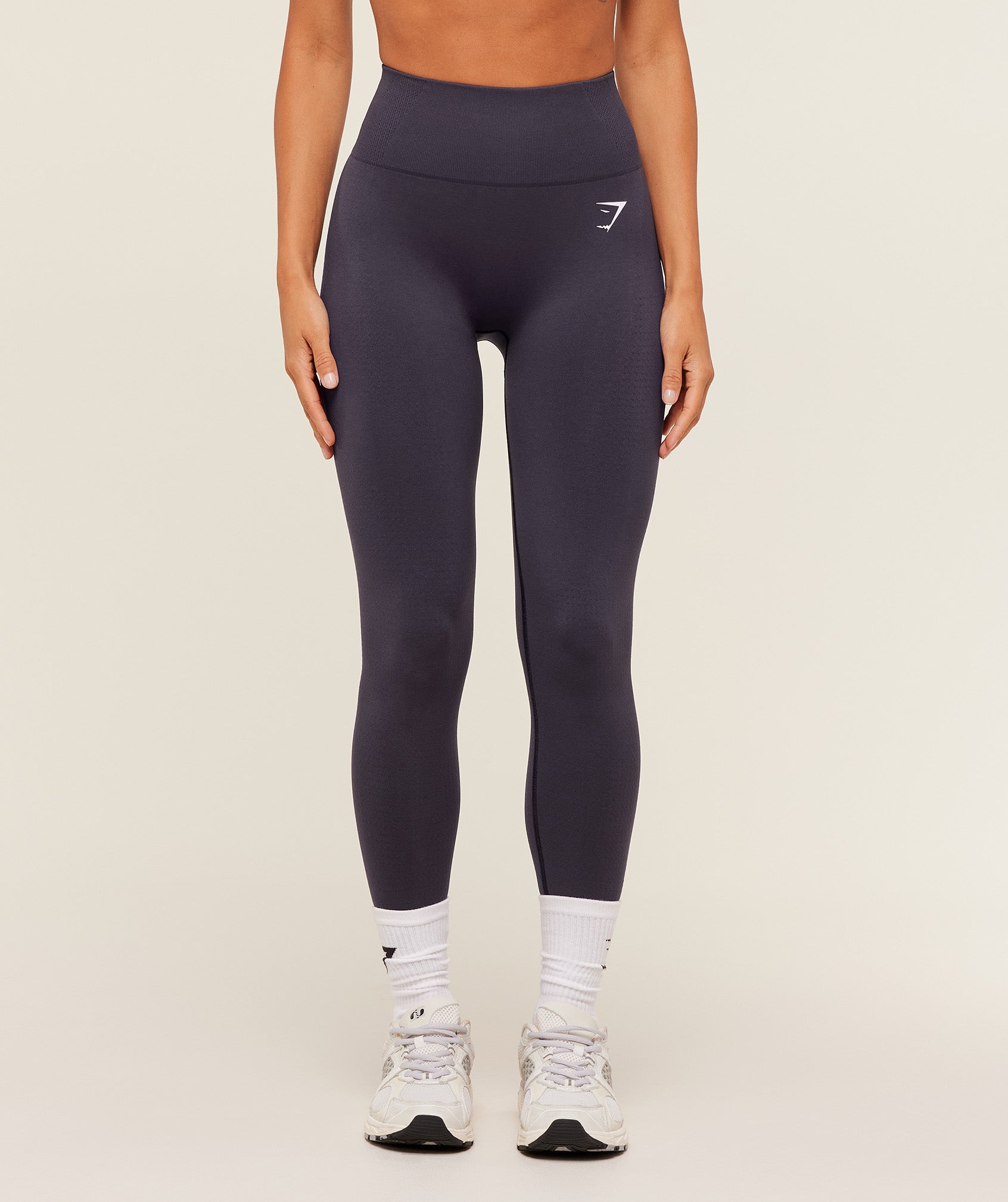 Gymshark Vital Regular Leggings - Midnight Purple/Marl