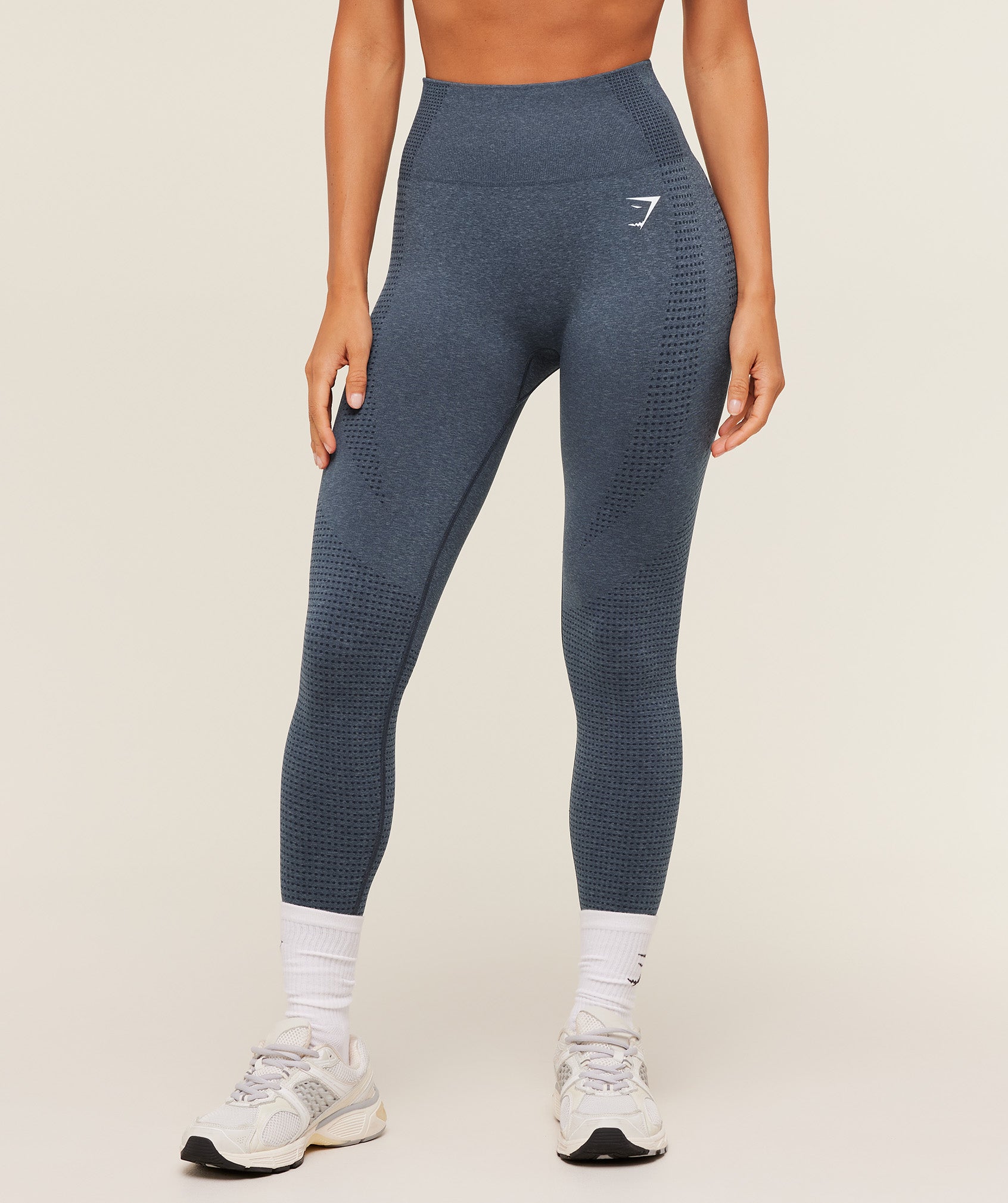 Gymshark Vital Regular Leggings - GS Stealth Blue/ Marl