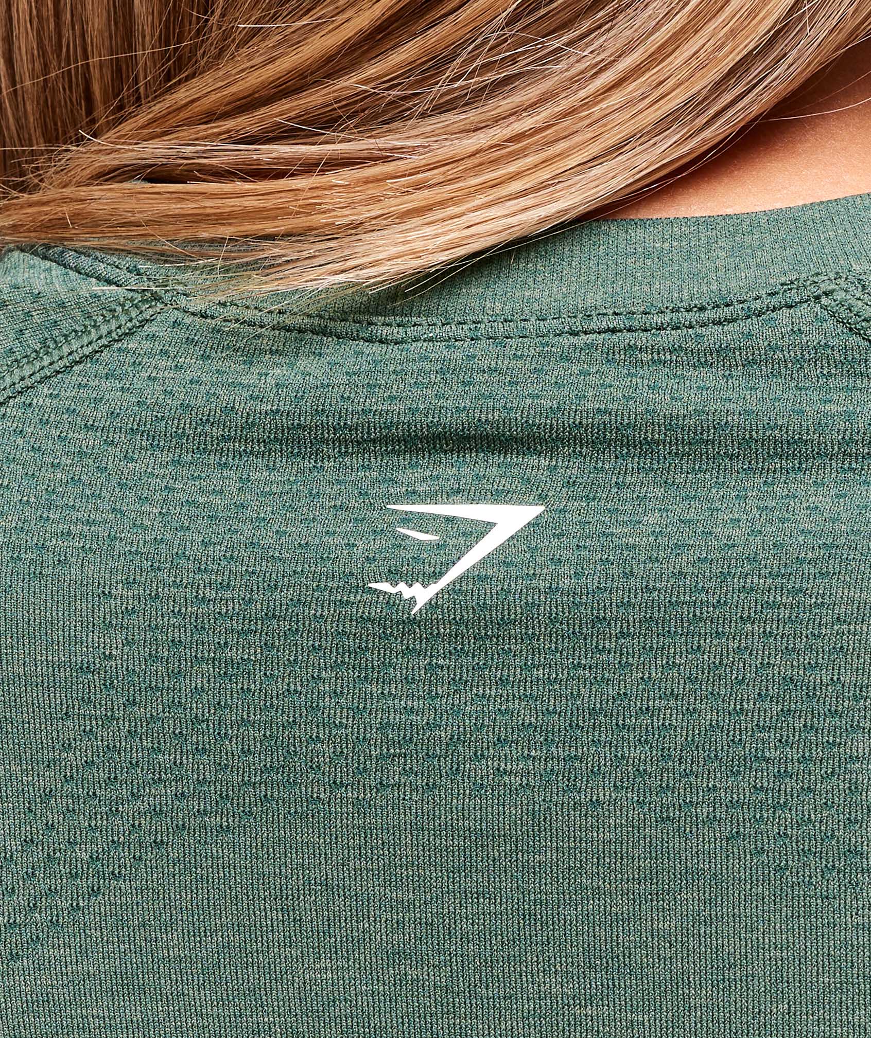 Gymshark Vital Light T-Shirt - Obsidian Green Marl