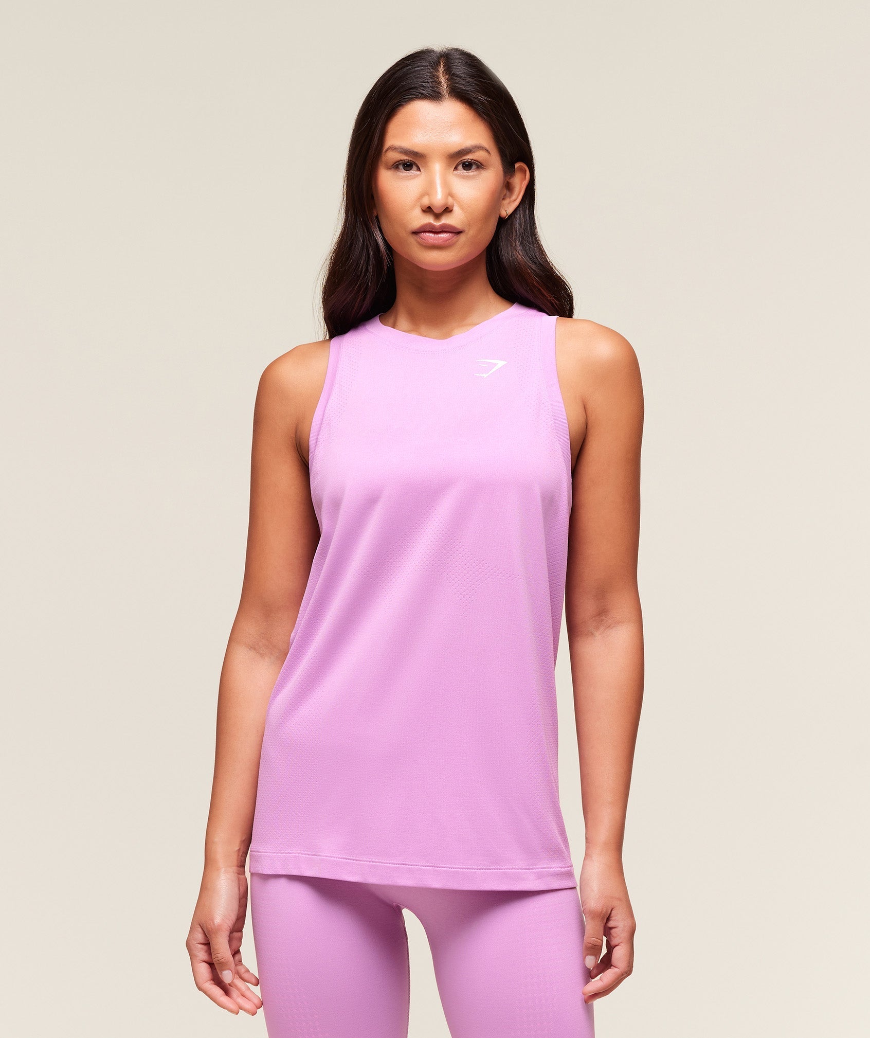 Gymshark Vital Light Tank - Sour Pink Marl