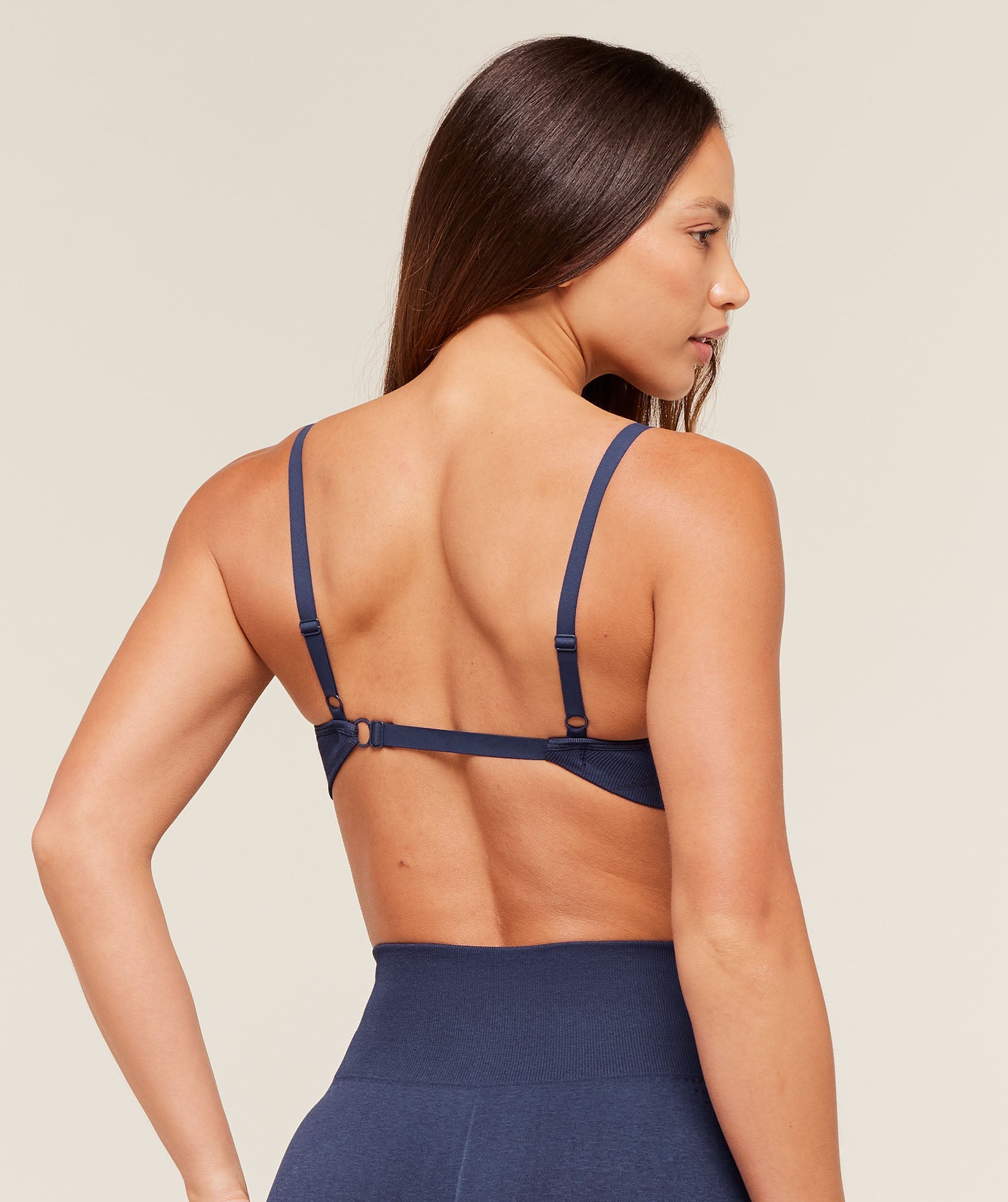 Gymshark Vital Sports Bra - Heavy Blue Marl