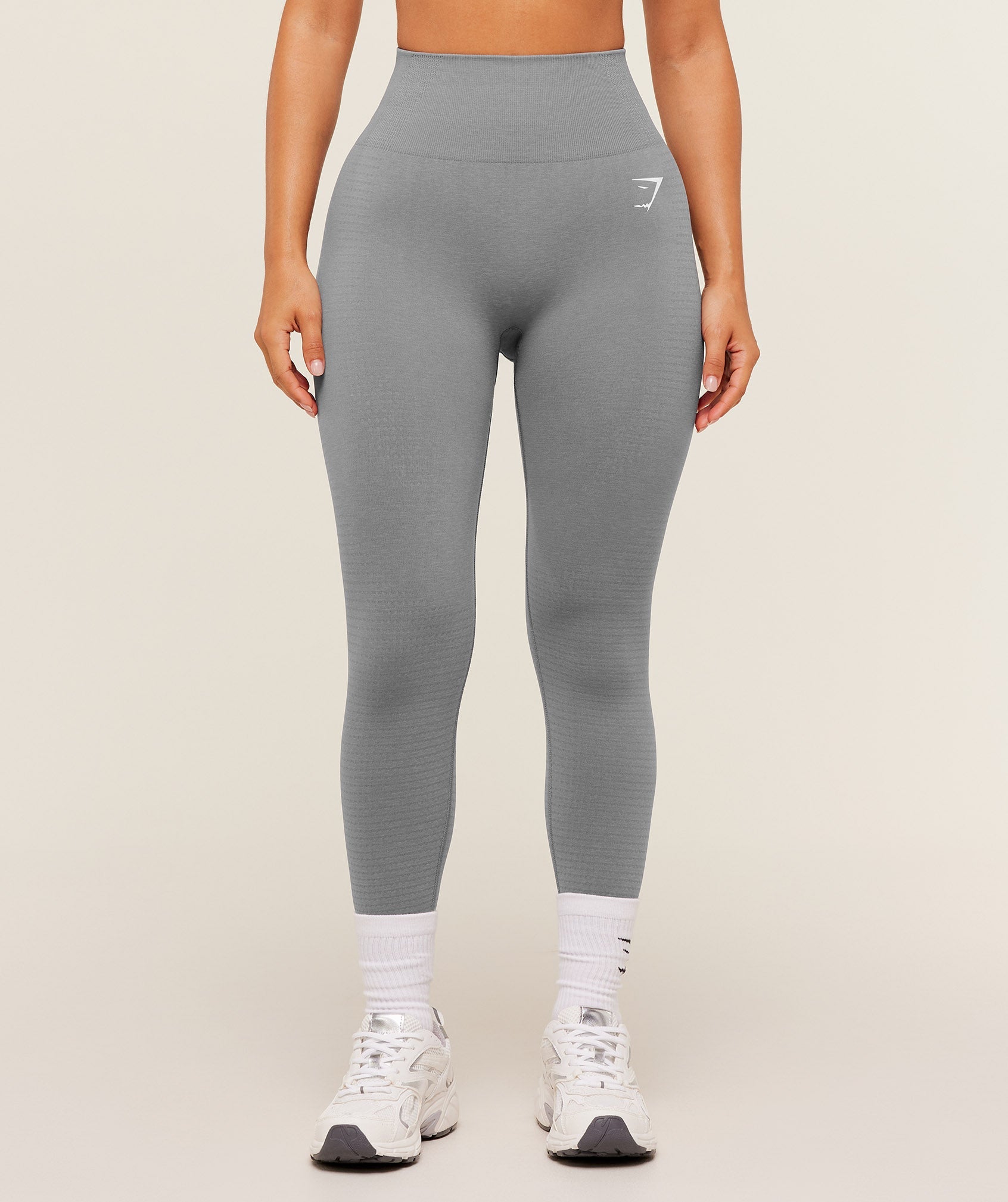 Gymshark Vital Short Leggings - GS Medium Grey/ Marl