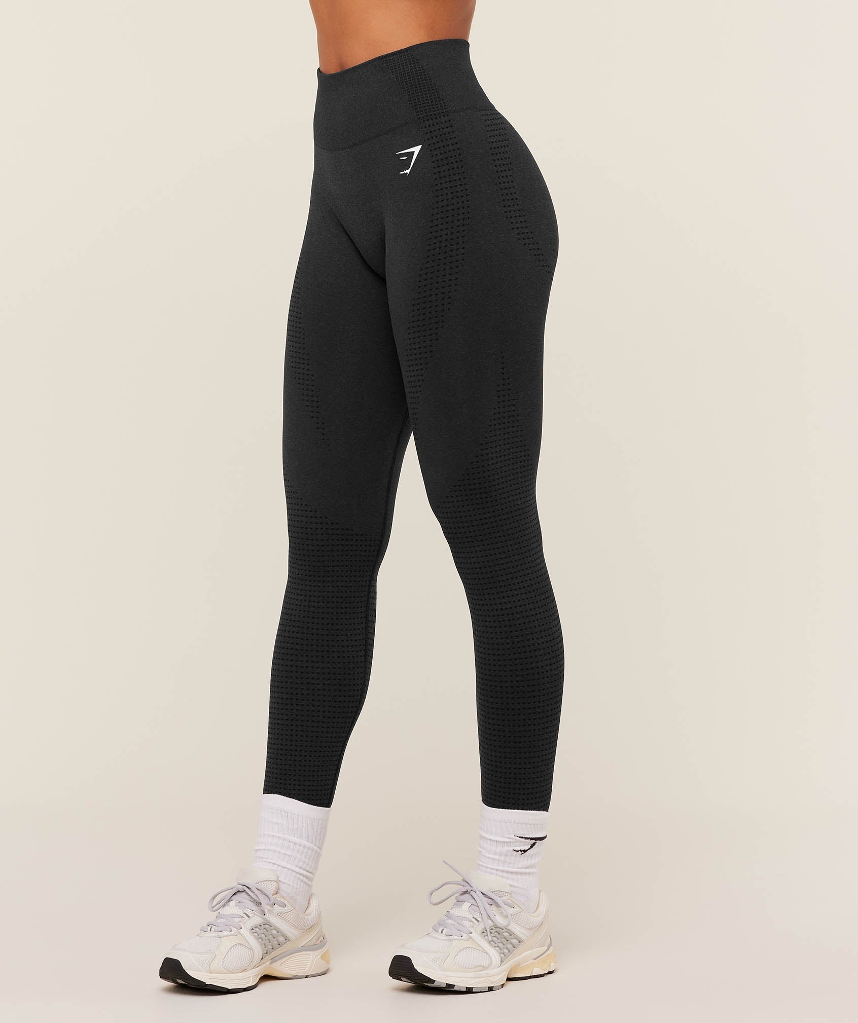 Gymshark Vital Tall Leggings - Black Marl