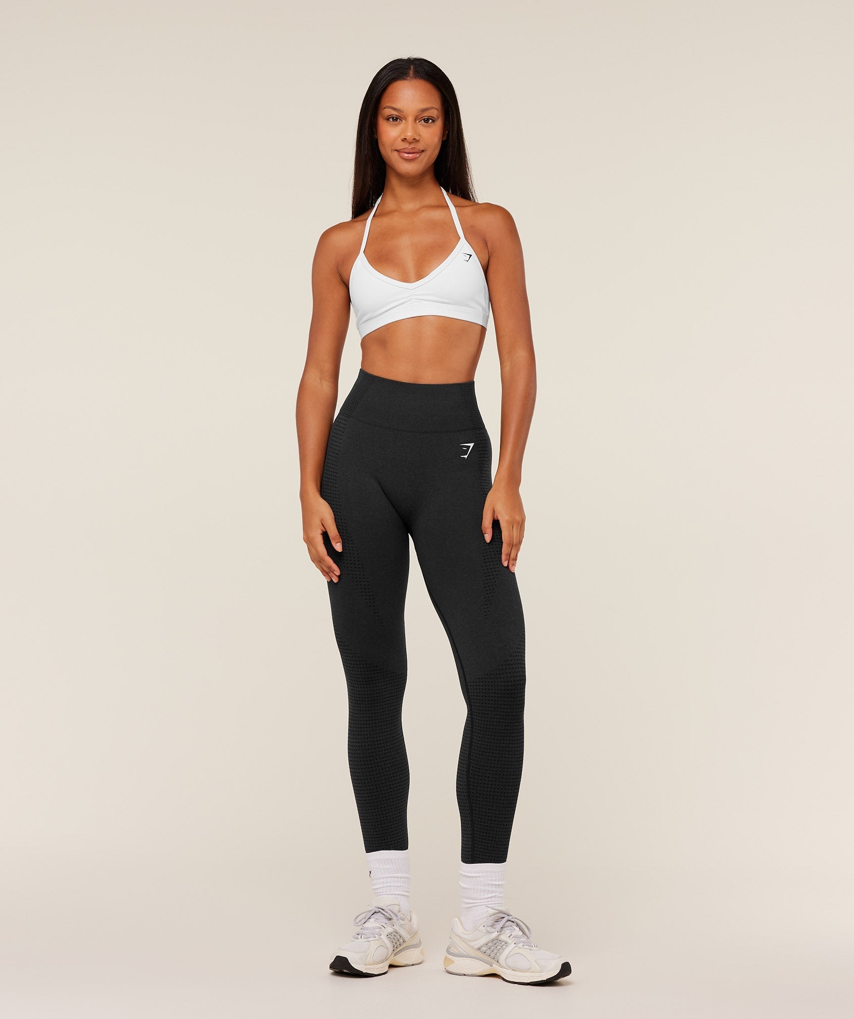 Gymshark Vital Tall Leggings - Black Marl
