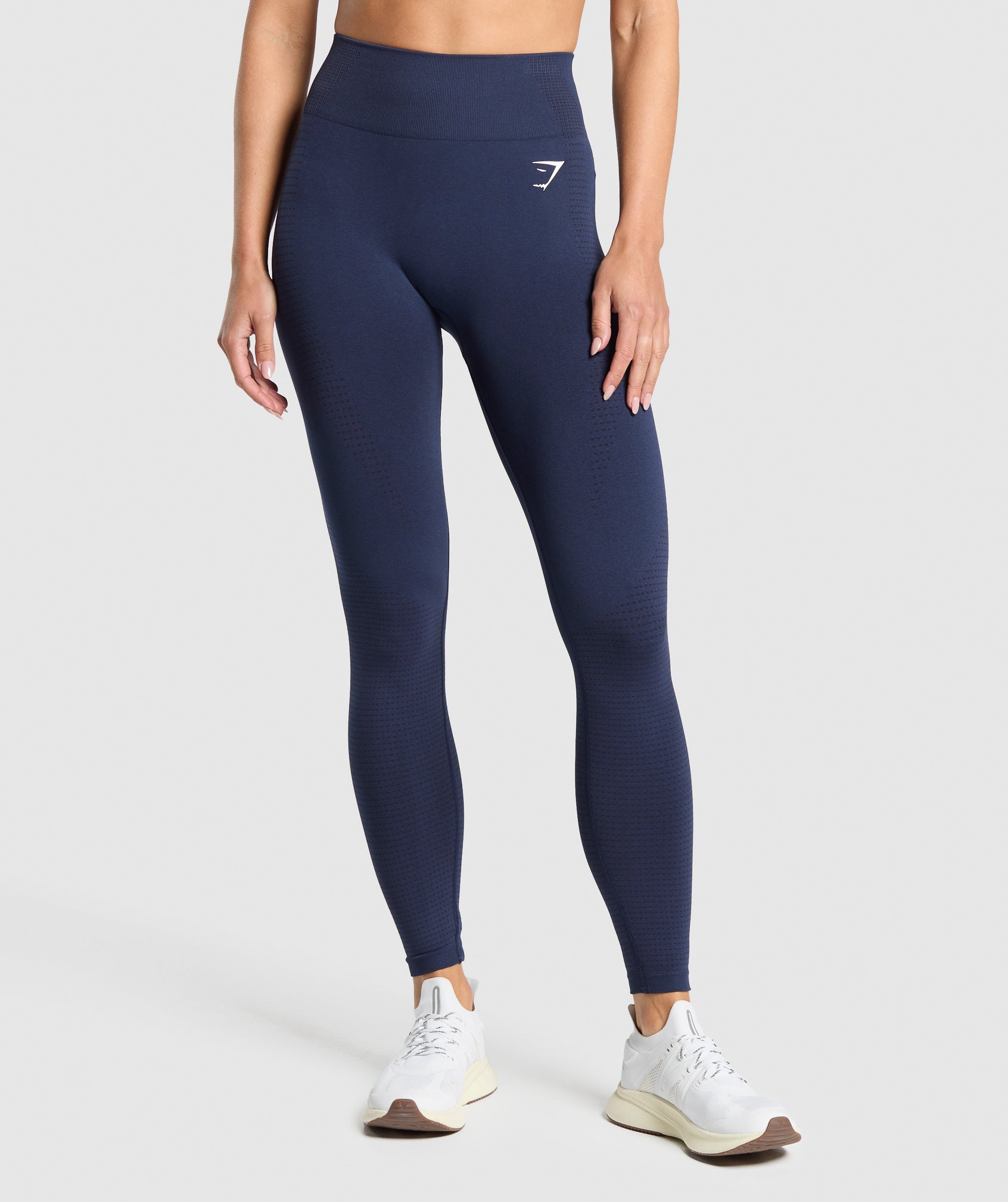Gymshark Vital Tall Leggings - Heavy Blue Marl