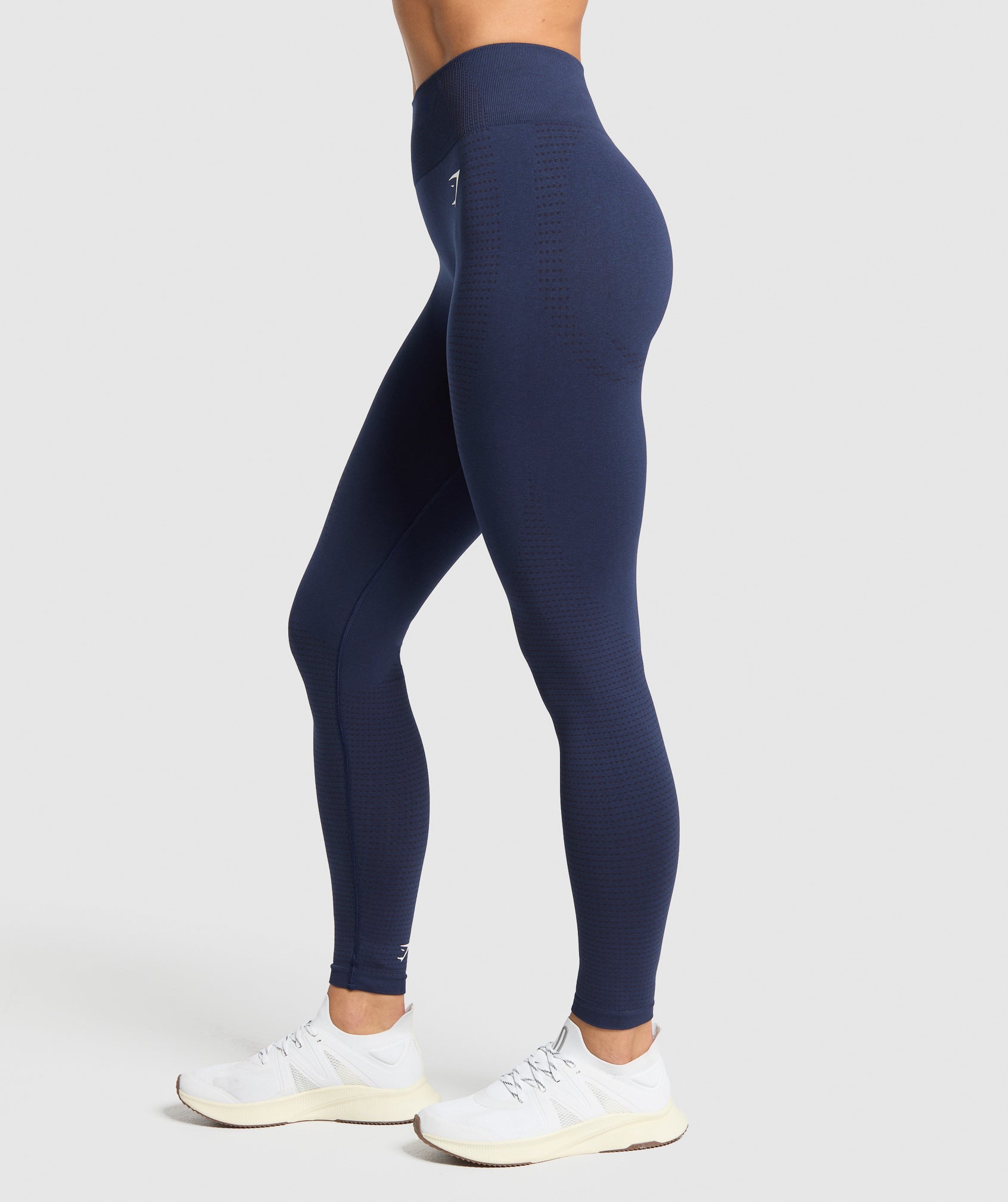 Gymshark Vital Tall Leggings - Heavy Blue Marl