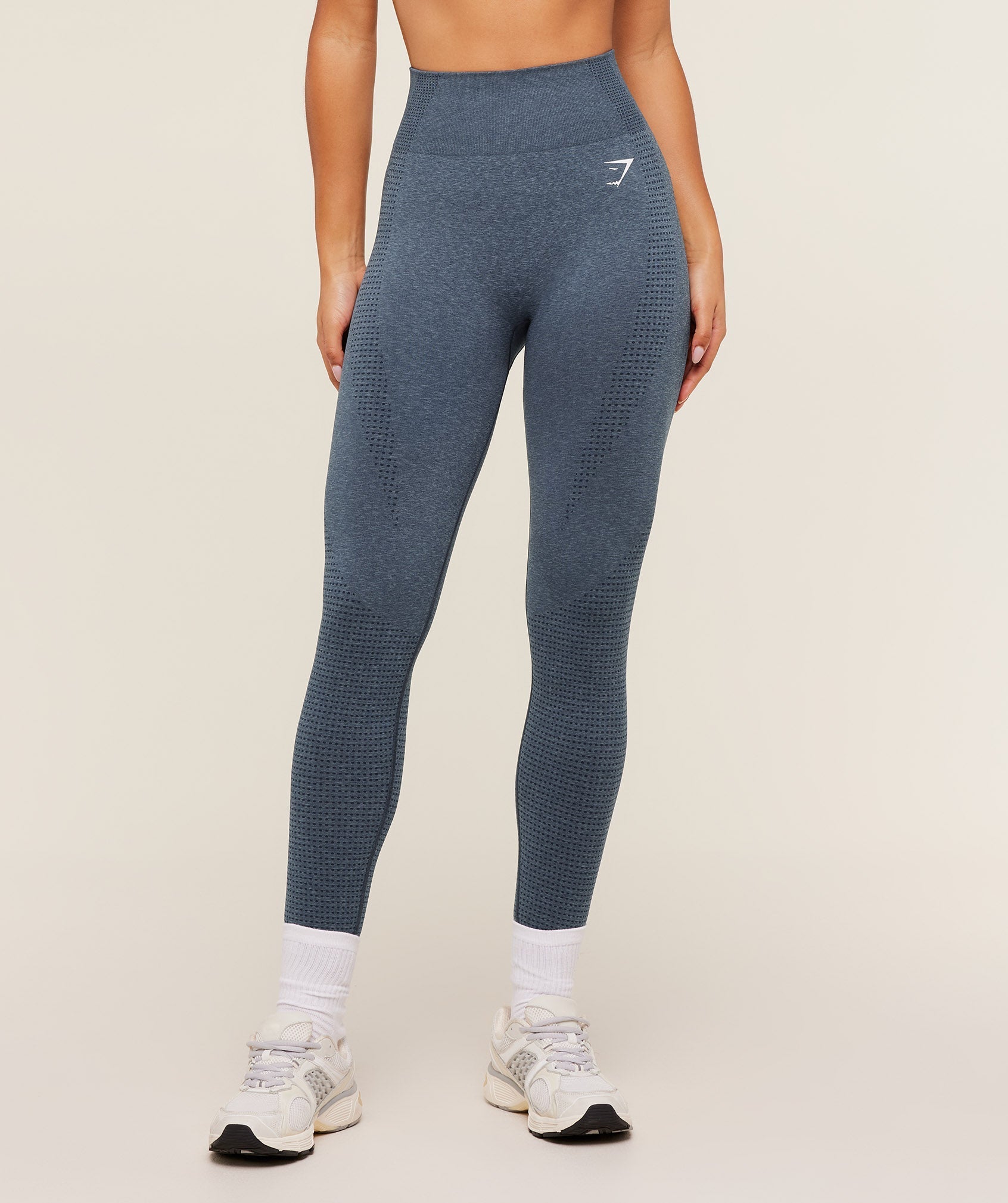 Gymshark Vital Tall Leggings - GS Stealth Blue/ Marl
