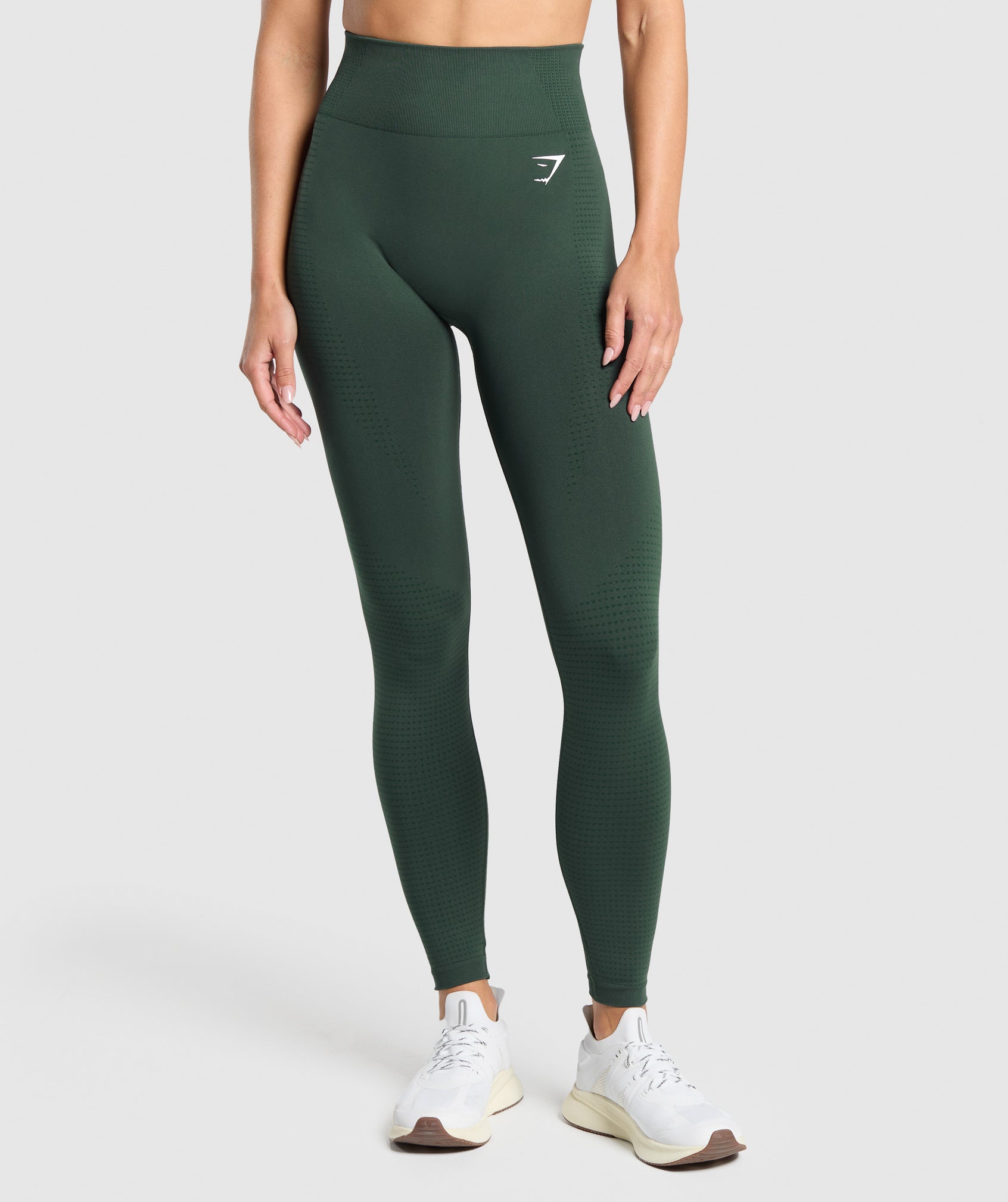 Gymshark Vital Tall Leggings - Woodland Green Marl