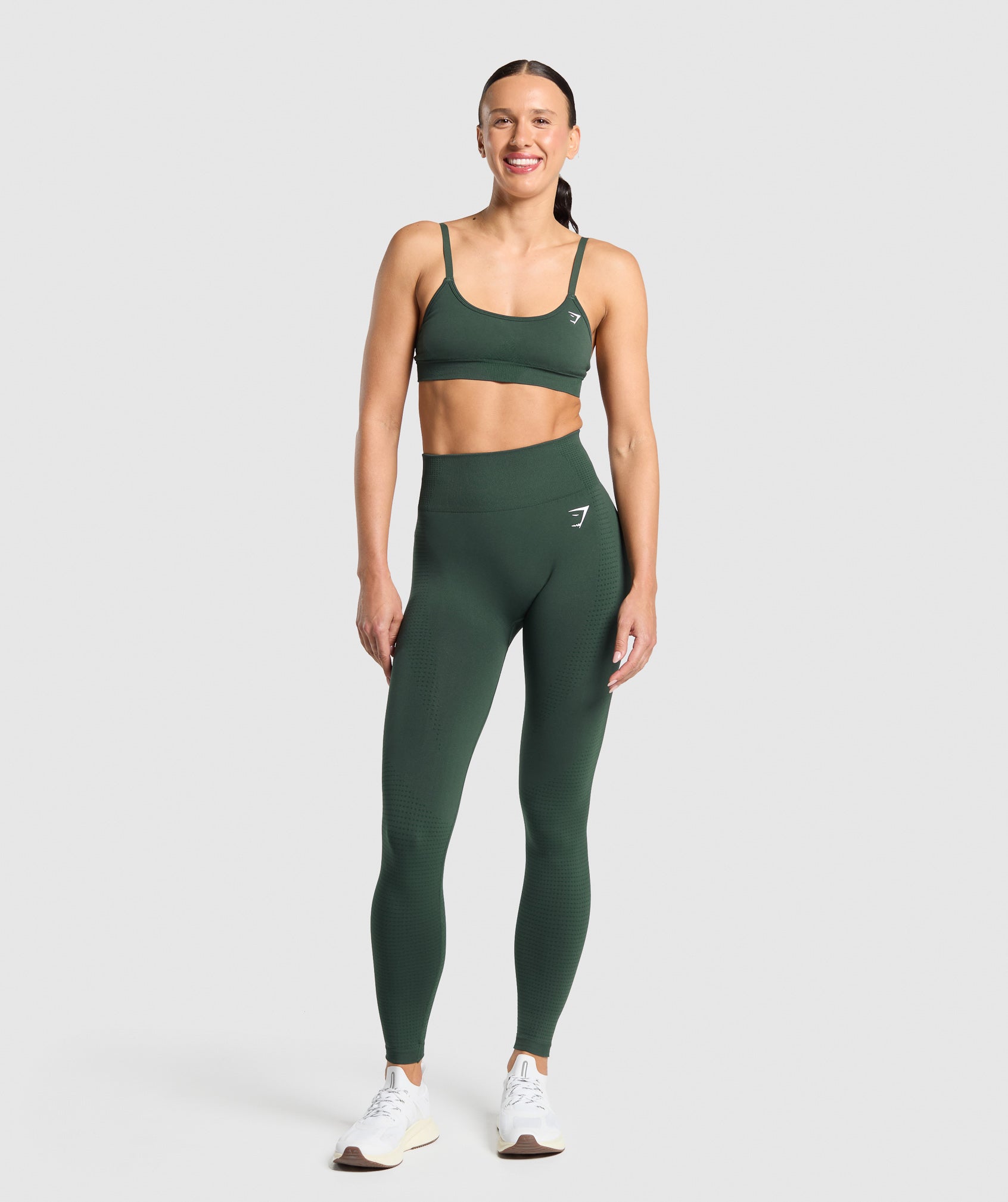 Gymshark Vital Tall Leggings - Woodland Green Marl