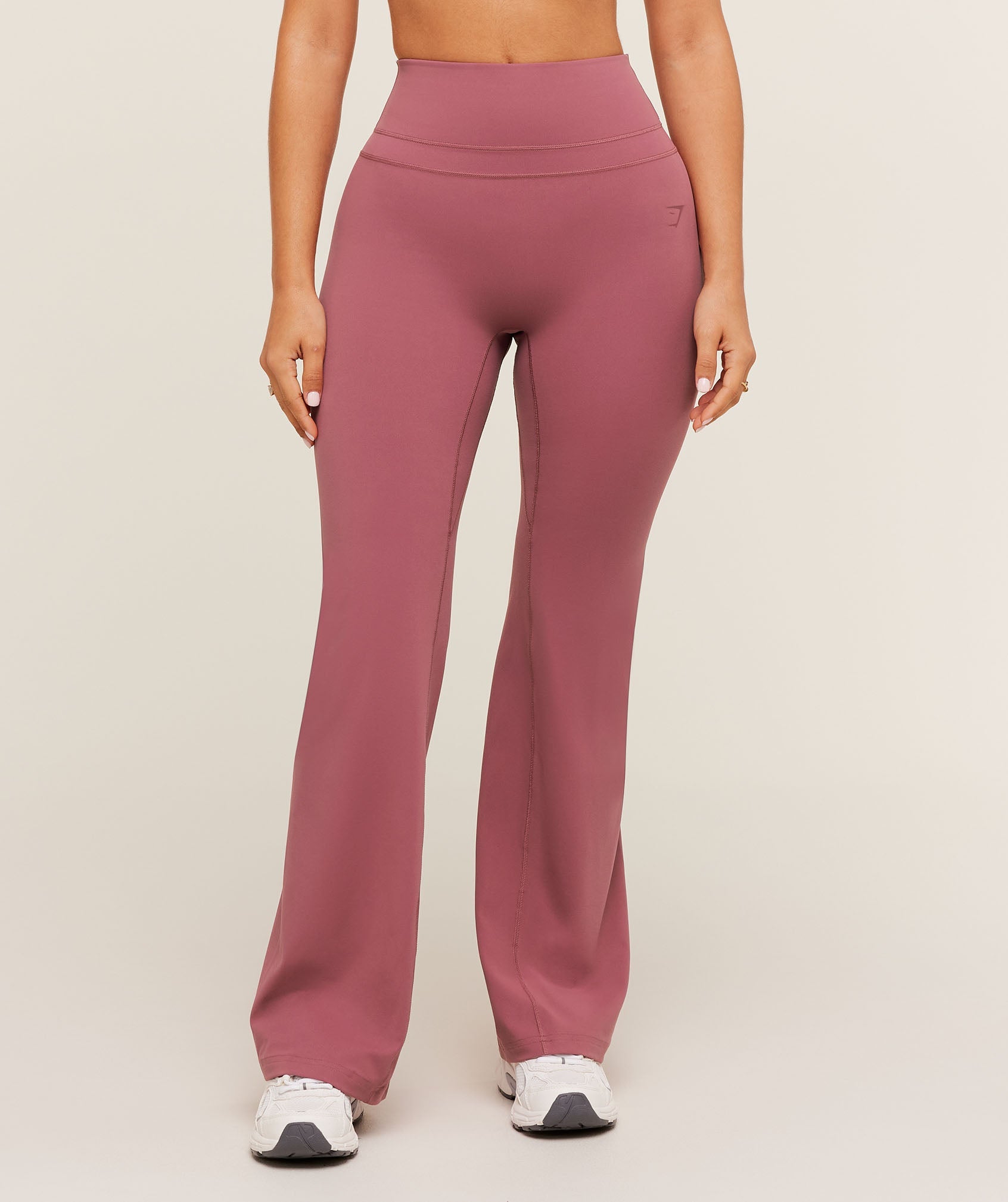 Gymshark Whitney Flared Leggings Short - Reset Pink