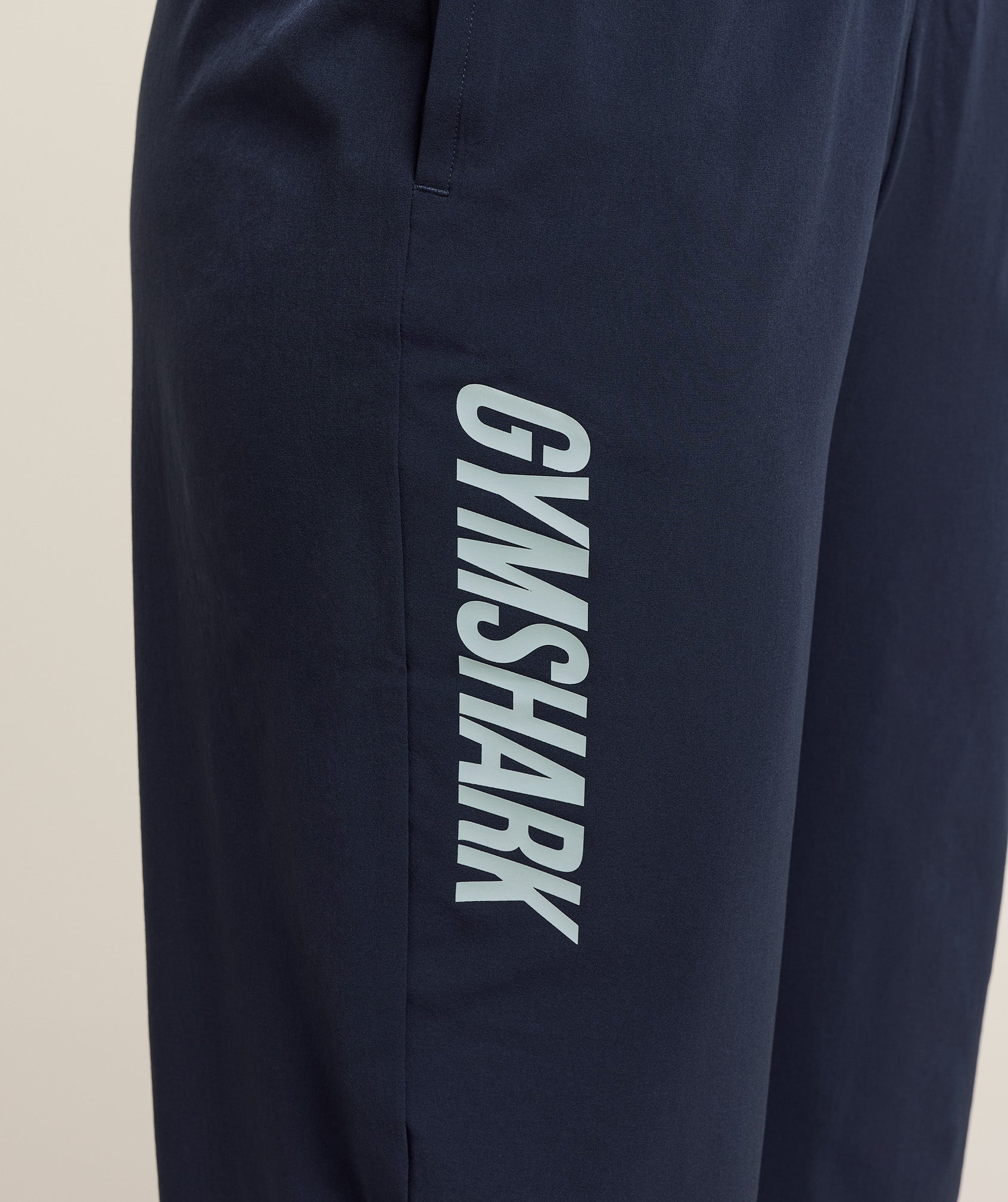 Gymshark Woven Track Straight Leg Pant - Heavy Blue