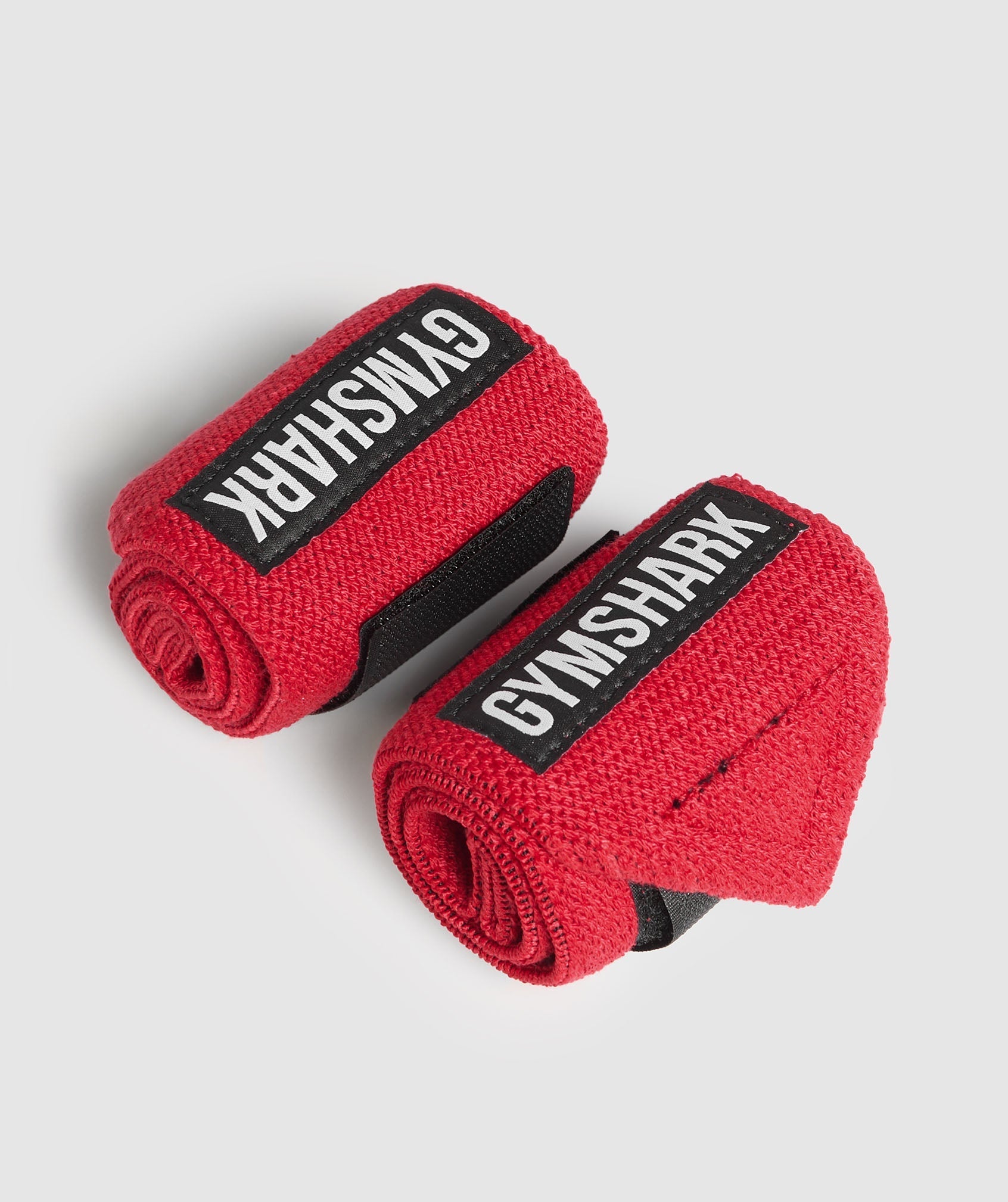 Gymshark Wrist Straps - Carmine Red/Black