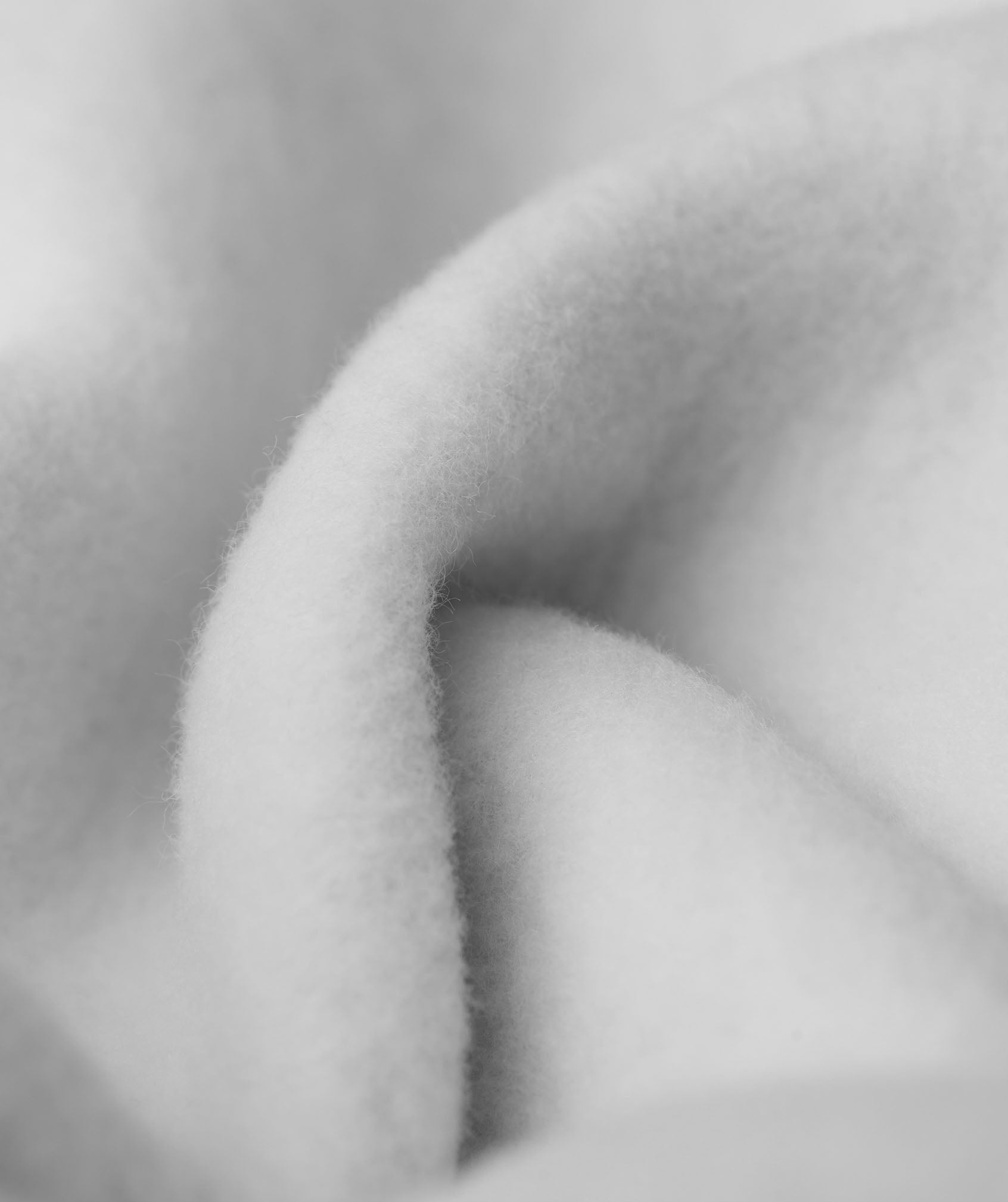 Gymshark Cosy Luxe Zip Through Hoodie - Soft Grey Marl