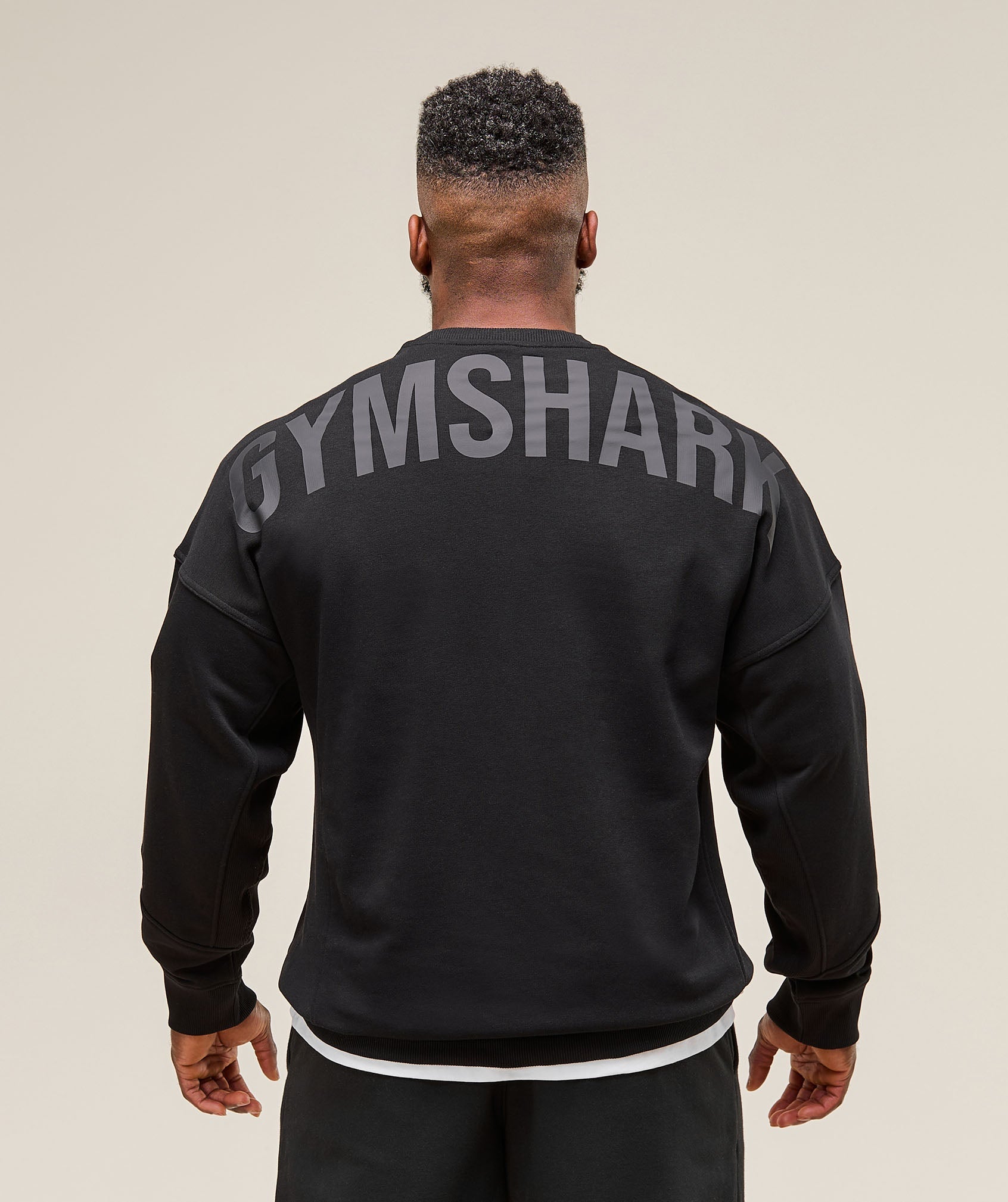 Gymshark Power Crew - Black