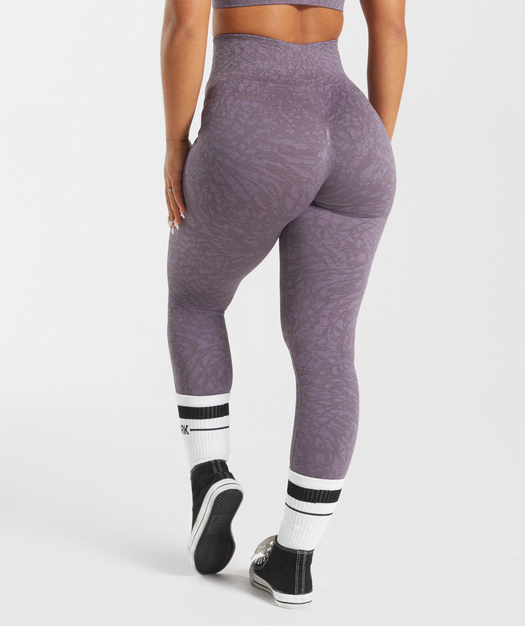 Gymshark Adapt Animal Seamless Leggings - Wild | Musk Lilac