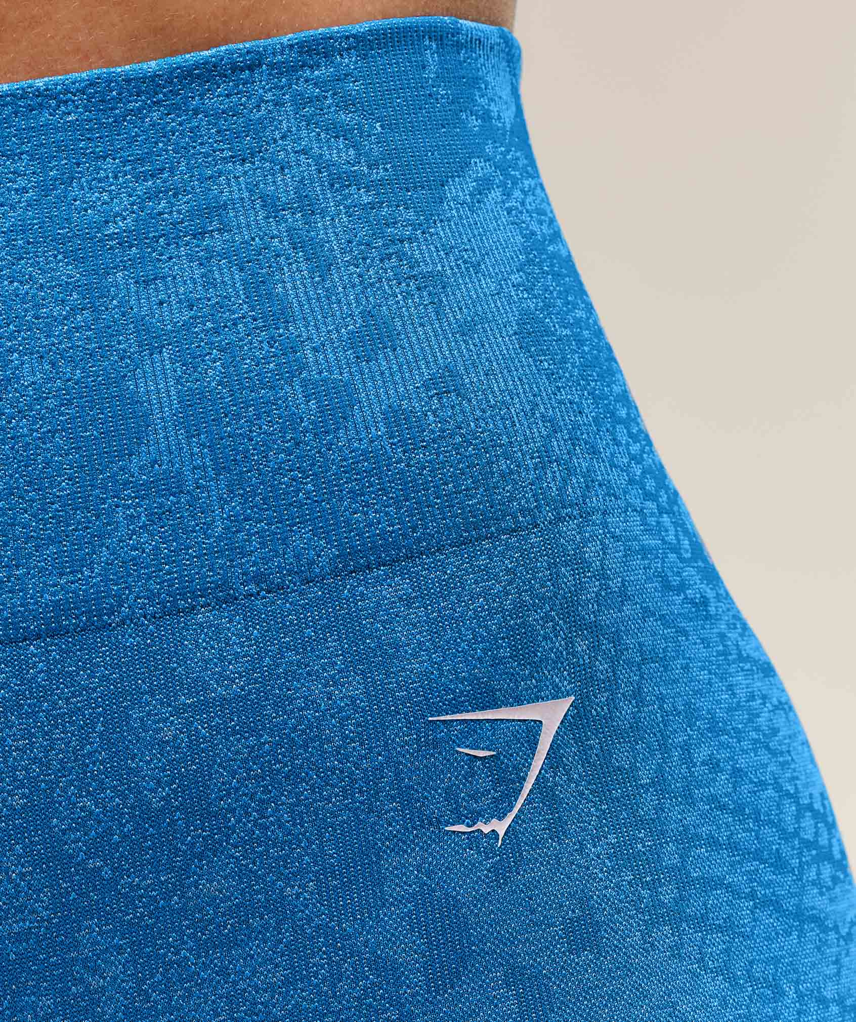 Gymshark Adapt Animal X Whitney Seamless Leggings - Barbell Blue/Gentle Blue